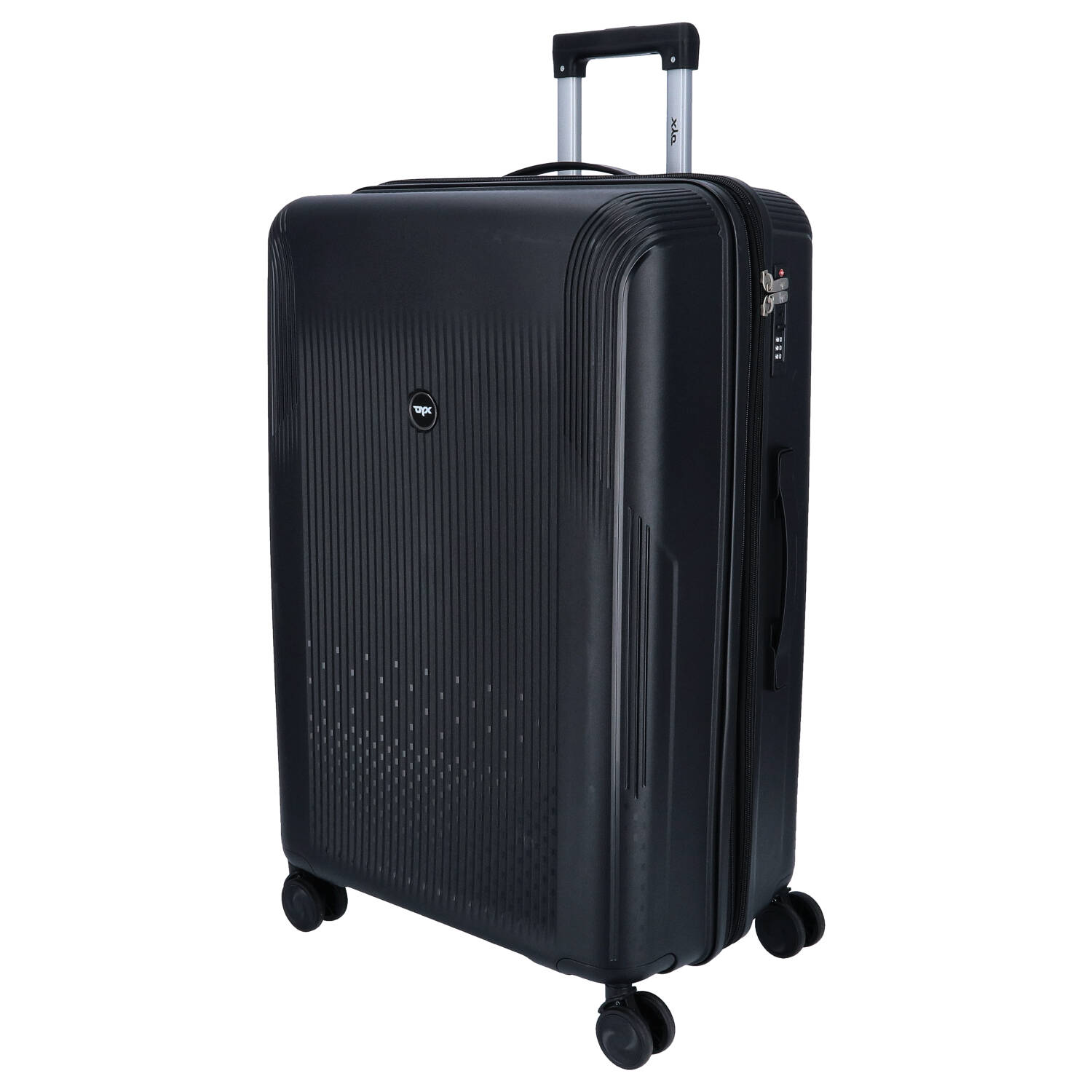 DYX 4 Rollen Koffer L 76 cm Palermo Black Abbildung 1