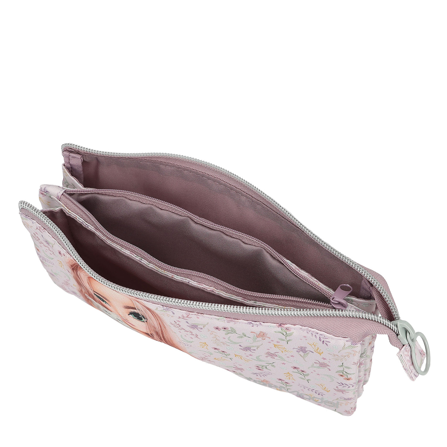 Depesche Fächerschlamper TOPModel BLooming Kitty Flieder Abbildung 3