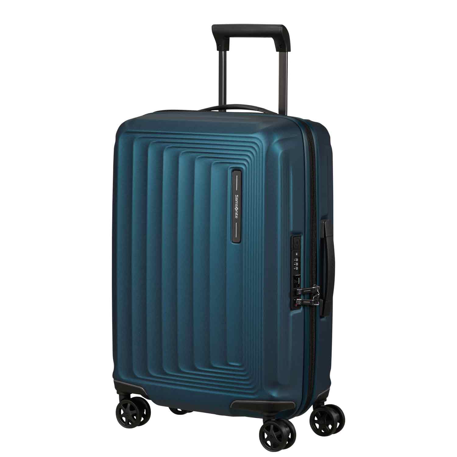 Samsonite 4-Rad Trolley 55cm erw. Nuon matt petrolblue Abbildung 1