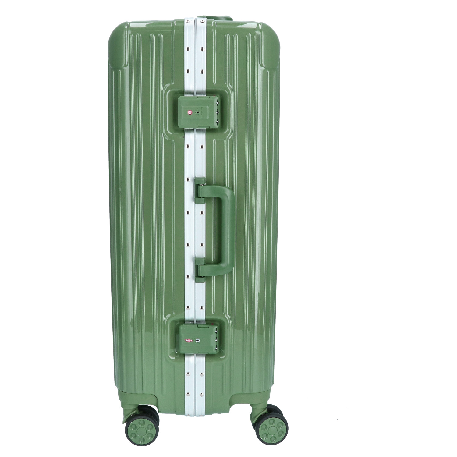 TheTrueC 4-Rad Trolley 72cm Alu-Rahmen London army green