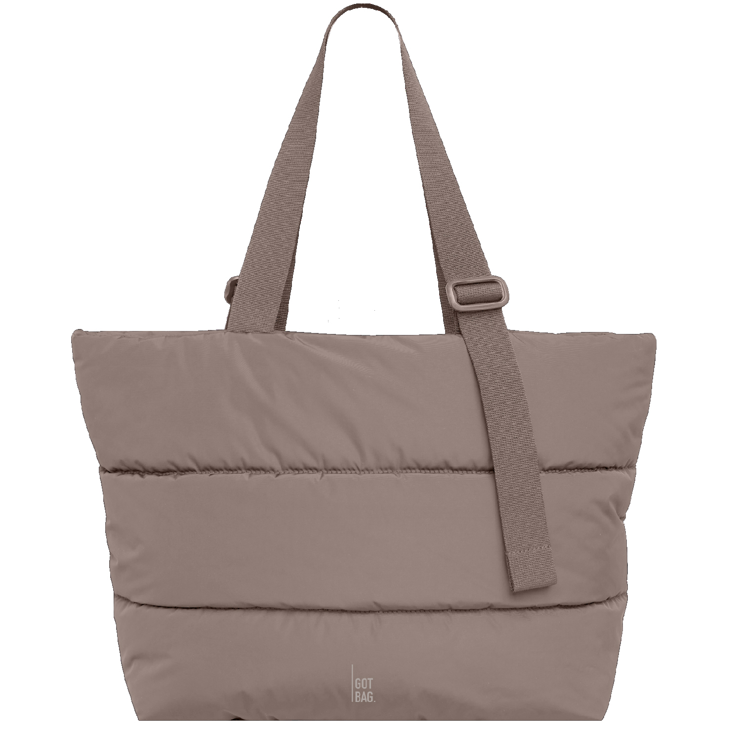 Got Bag Shopper Puffer Tote Bag monochrome oyster