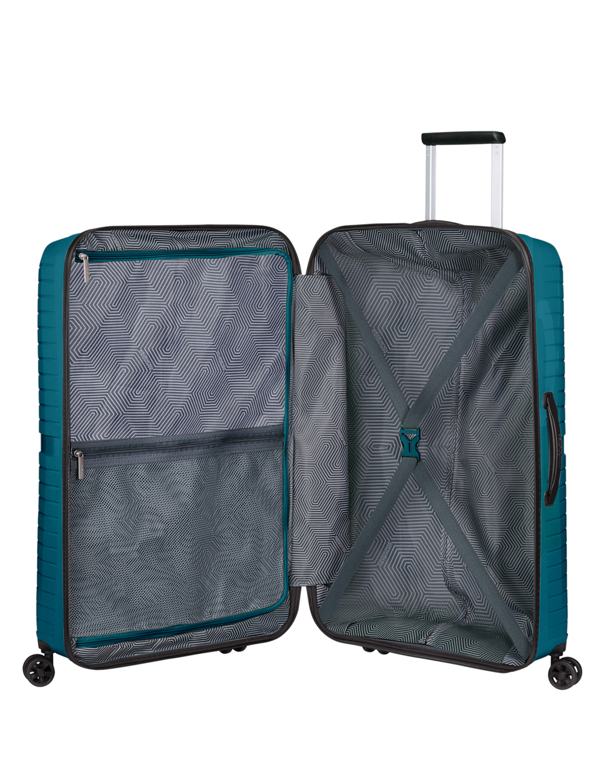 American Tourister Trolley mit 4 Rollen 77 cm Airconic deep ocean Abbildung 5