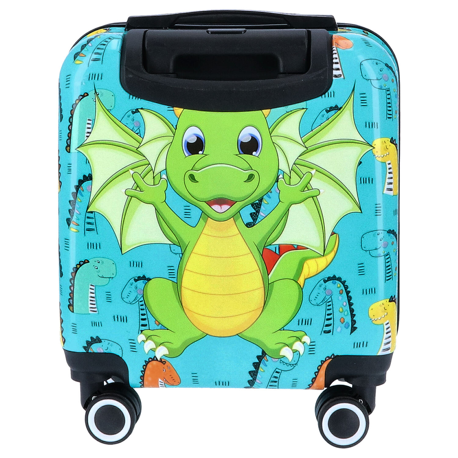 TheTrueC Kindertrolley 4 Rollen Dino  grün Abbildung 3 TheTrueC Kindertrolley 4 Rollen Dino  grün Abbildung 3