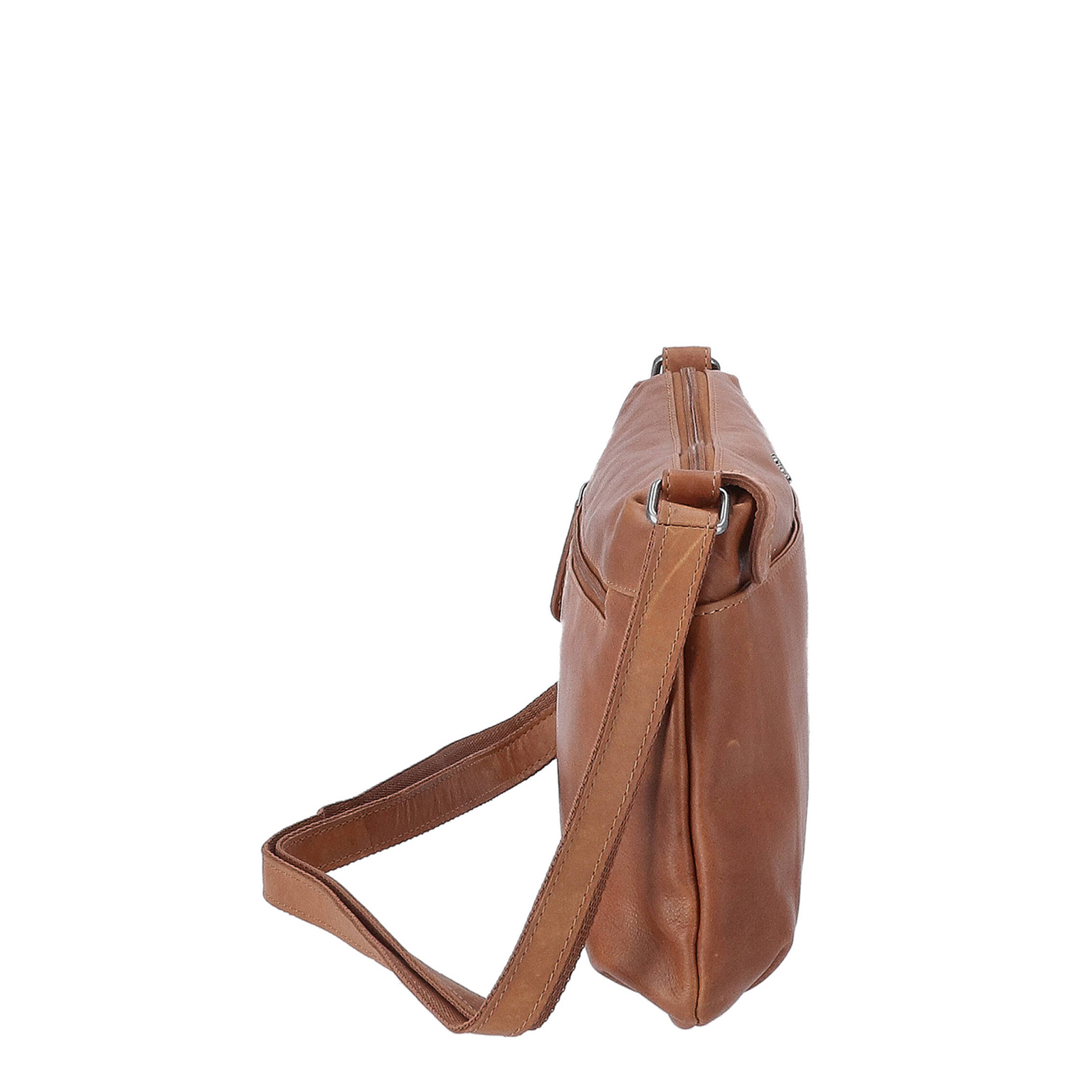 The Skandinavian Brand Leder Umhängetasche - Cognac Abbildung 3