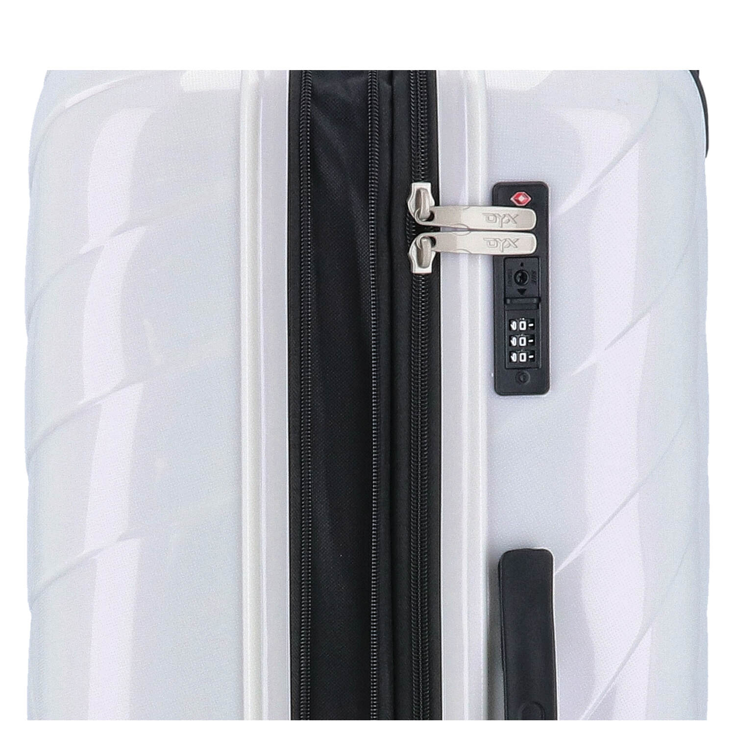 DYX 4 Rollen Trolley 3er Set S/M/L Dubai weiß Abbildung 5