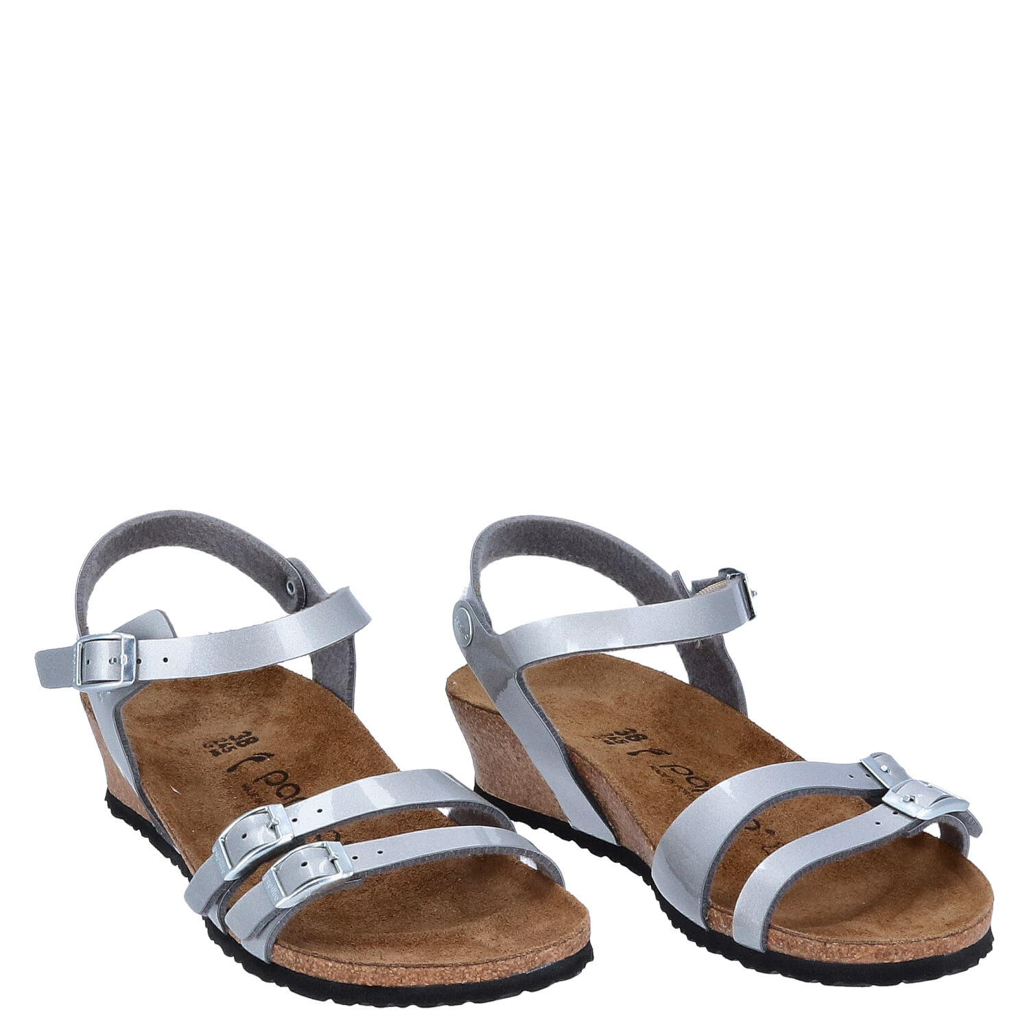 papillio Damenschuhe Größe 38 Lana Metallic silver   Abbildung 1