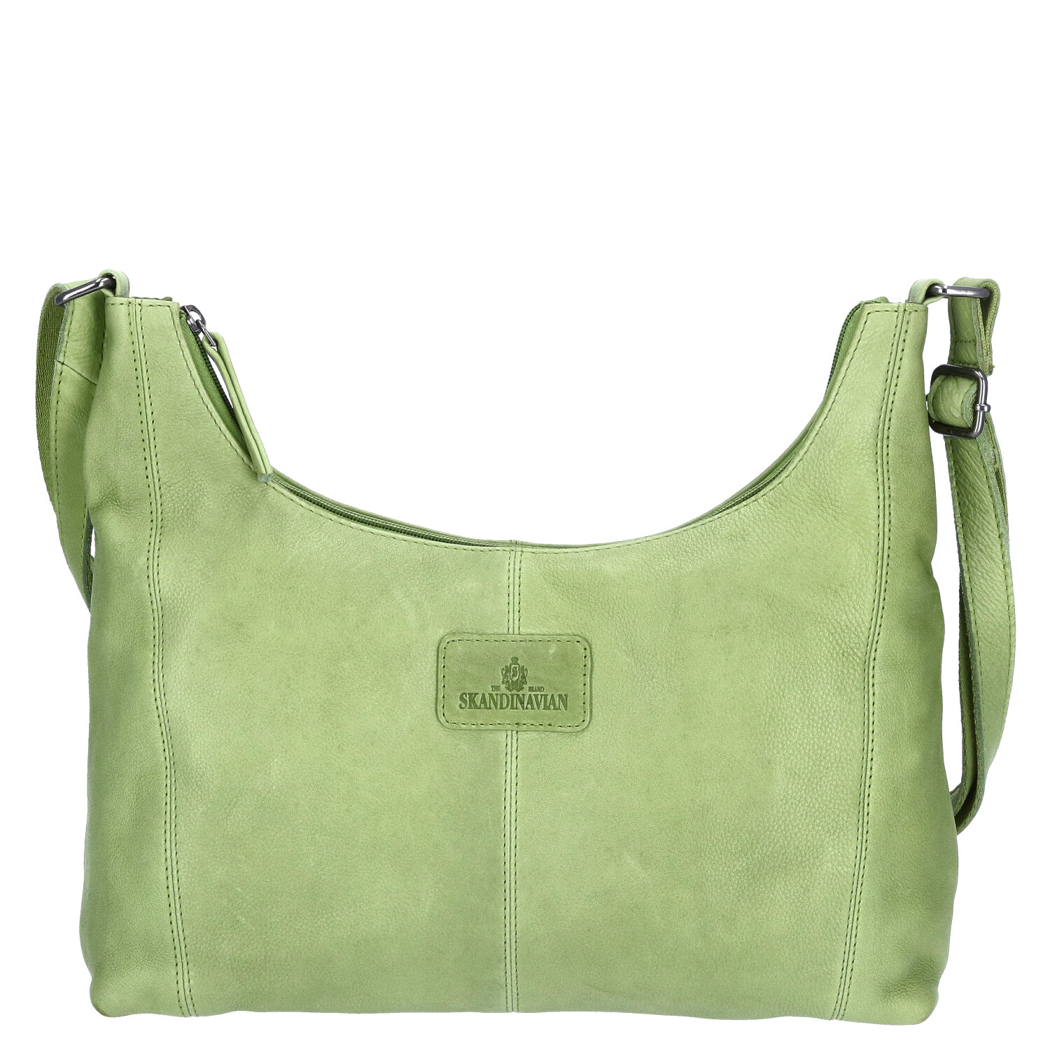 The Skandinavian Brand Leder Umhängetasche - Green Abbildung 4