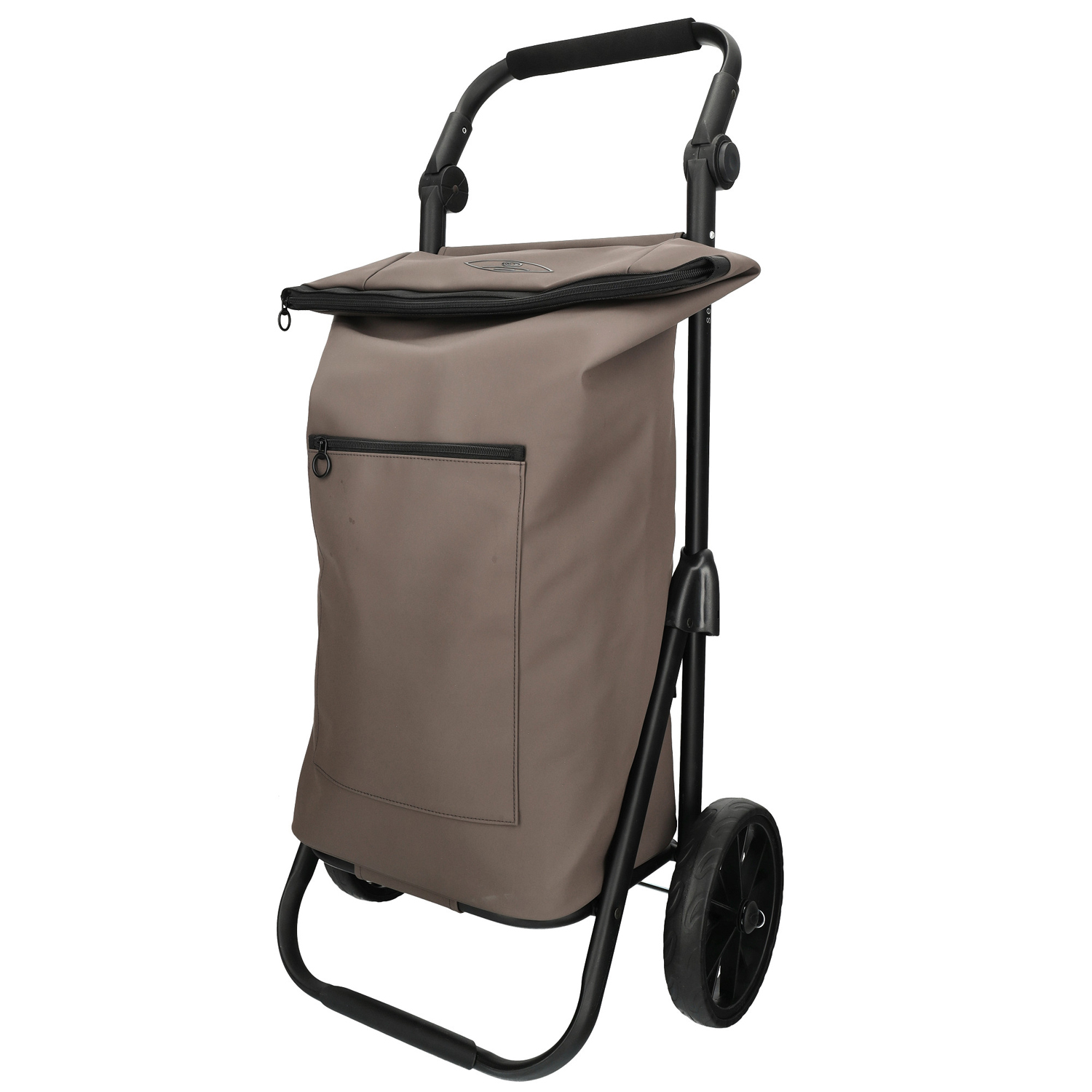 Enrico Benetti BV Einkaufstrolley 2 Rollen Secc shopping car Mocha Abbildung 2