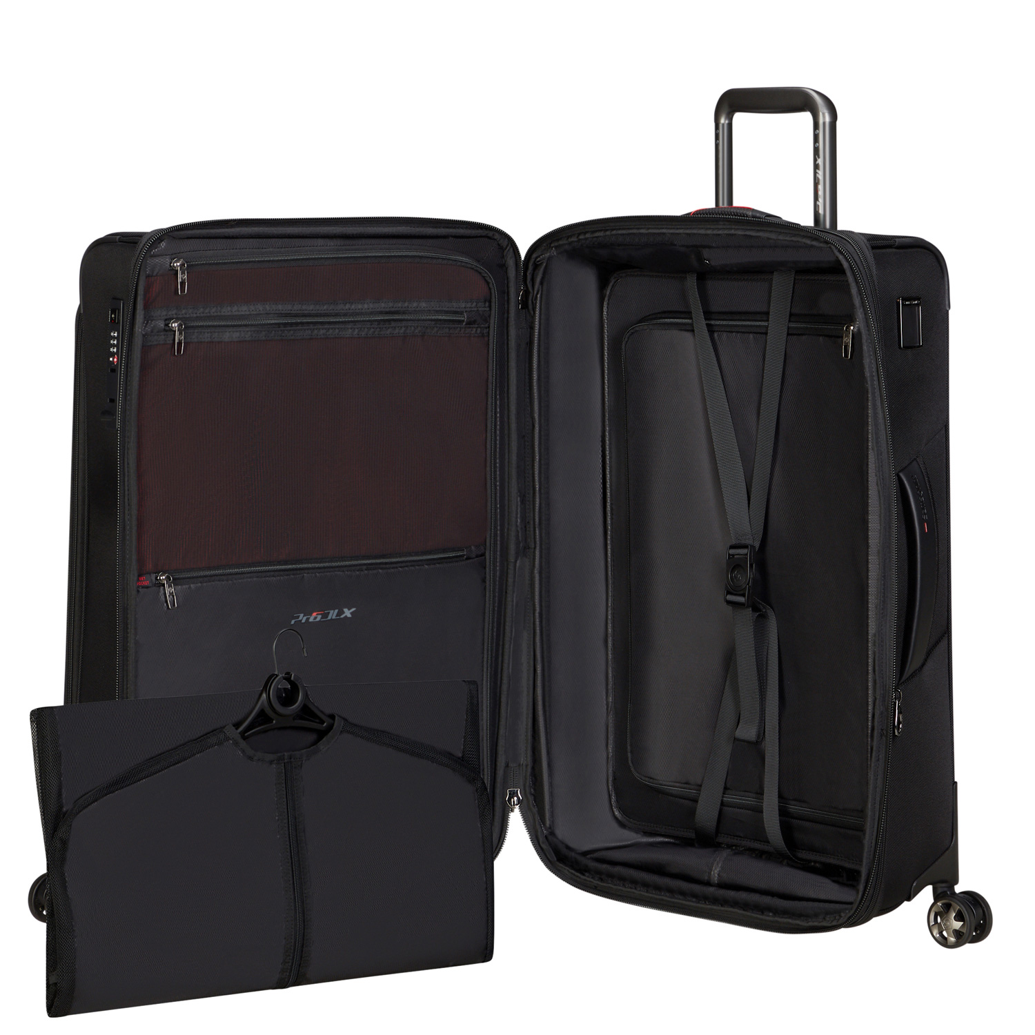 Samsonite 4-Rad Trolley 67 cm erw. Pro-Dlx 6 Trvl Black Abbildung 7