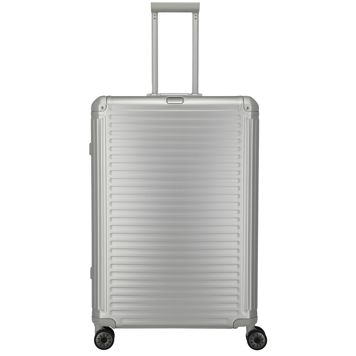 Travelite Aluminium Trolley 4 Rollen L NEXT silber