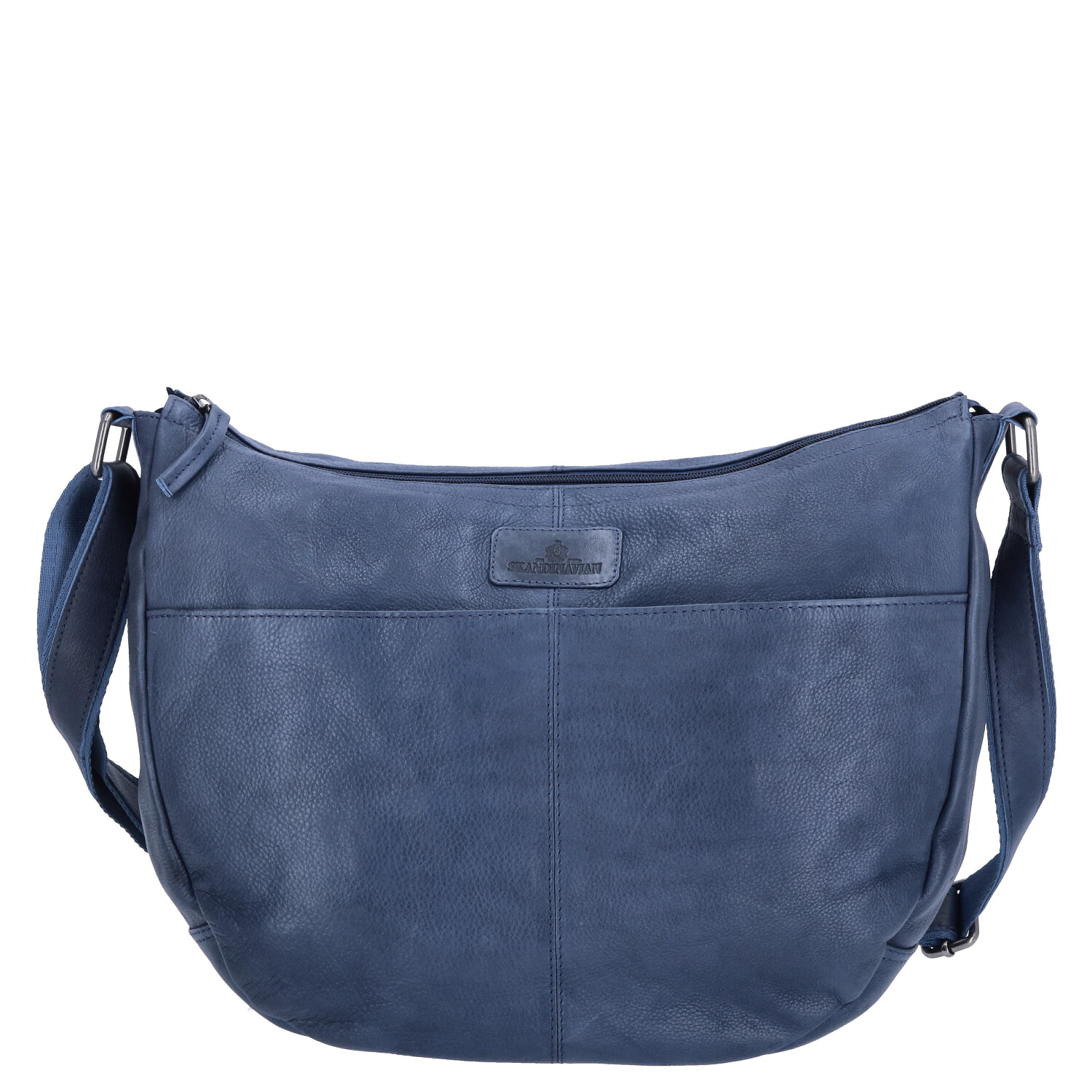 The Skandinavian Brand Leder Umhängetasche  Blue