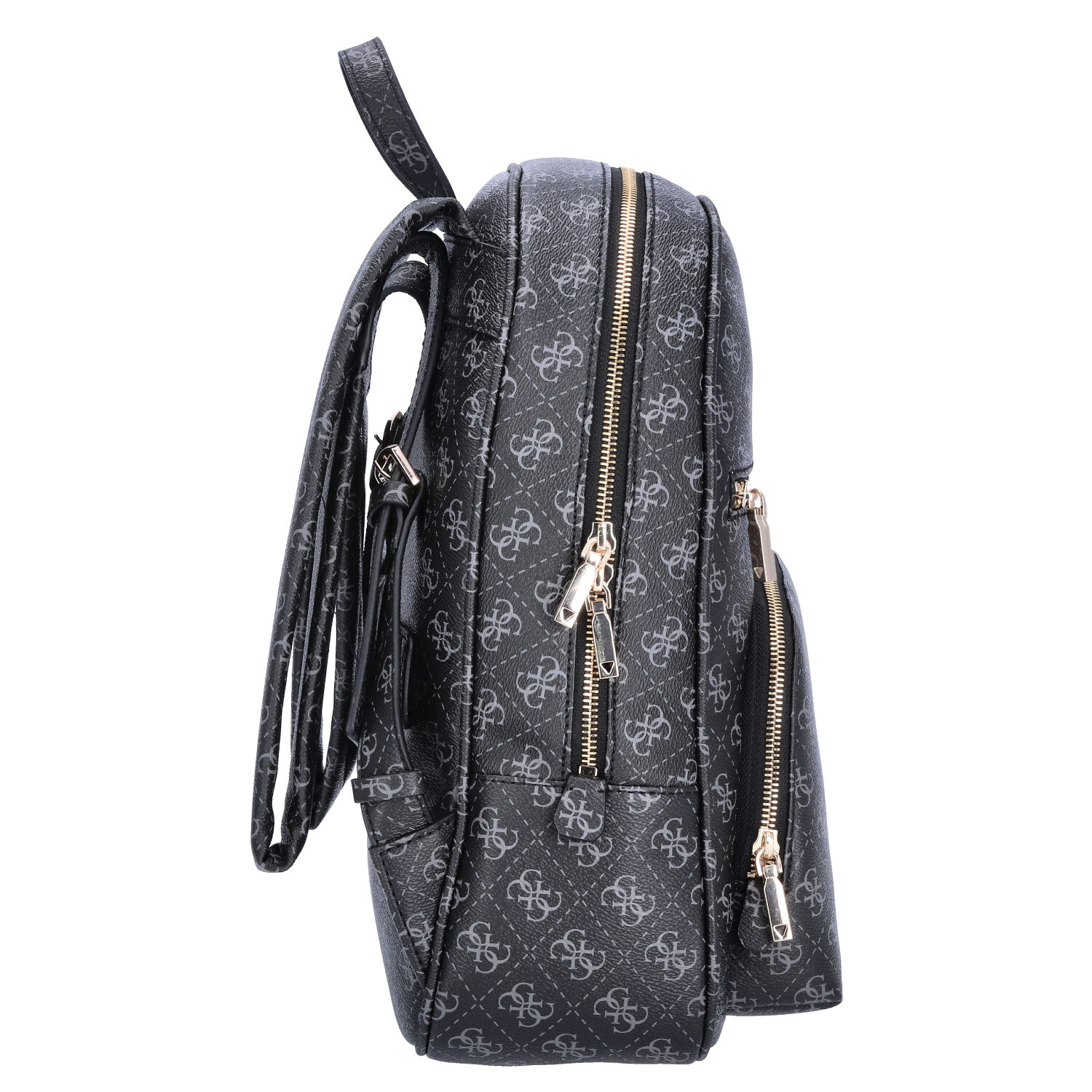 GUESS Damen Rucksack Power Play Dark Black