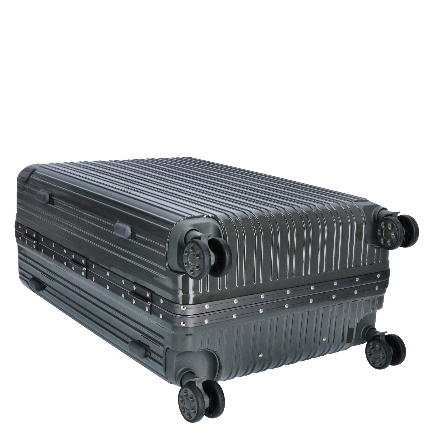 TheTrueC 4-Rad Trolley 72cm Alu-Rahmen London dark grey