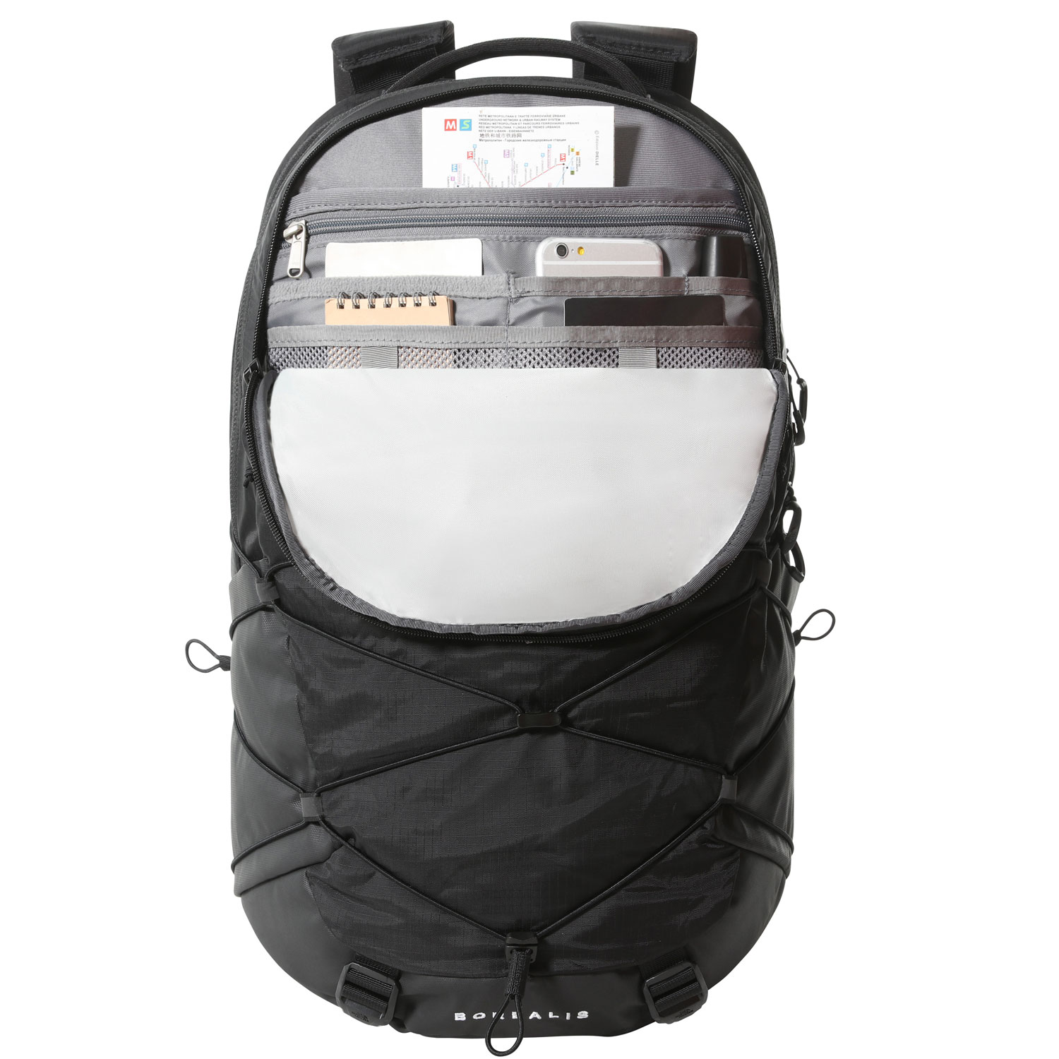 Black north face book bag online