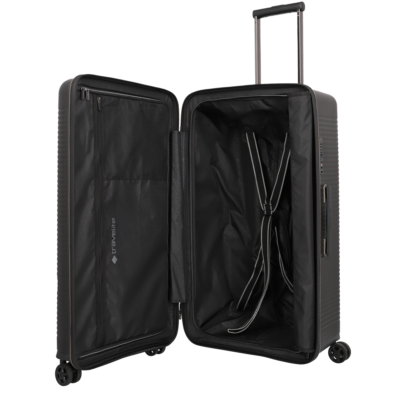 Travelite 4-Rad Trolley L Roomer Roomer schwarz