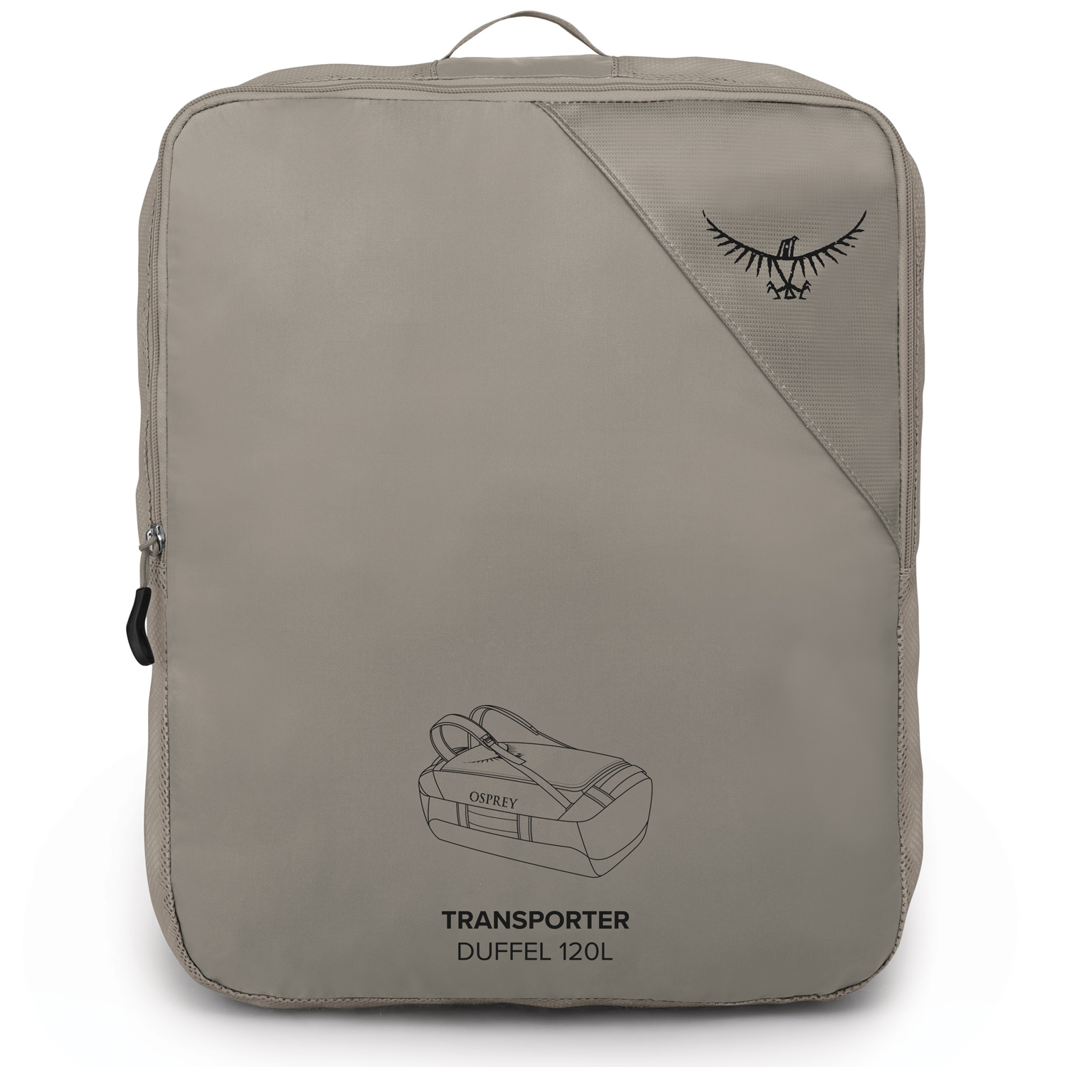 OSPREY Reisetasche/Rucksack Transporter 120 Tan Concrete