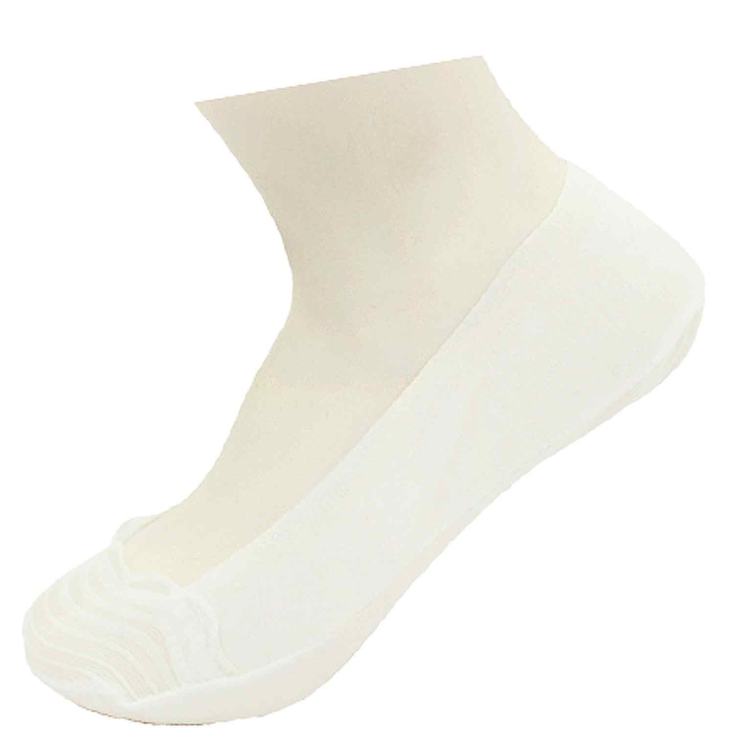 The Skandinavian Brand 5er Pack Ballerina Socken mit Spitze Gr. 36-41  weiß