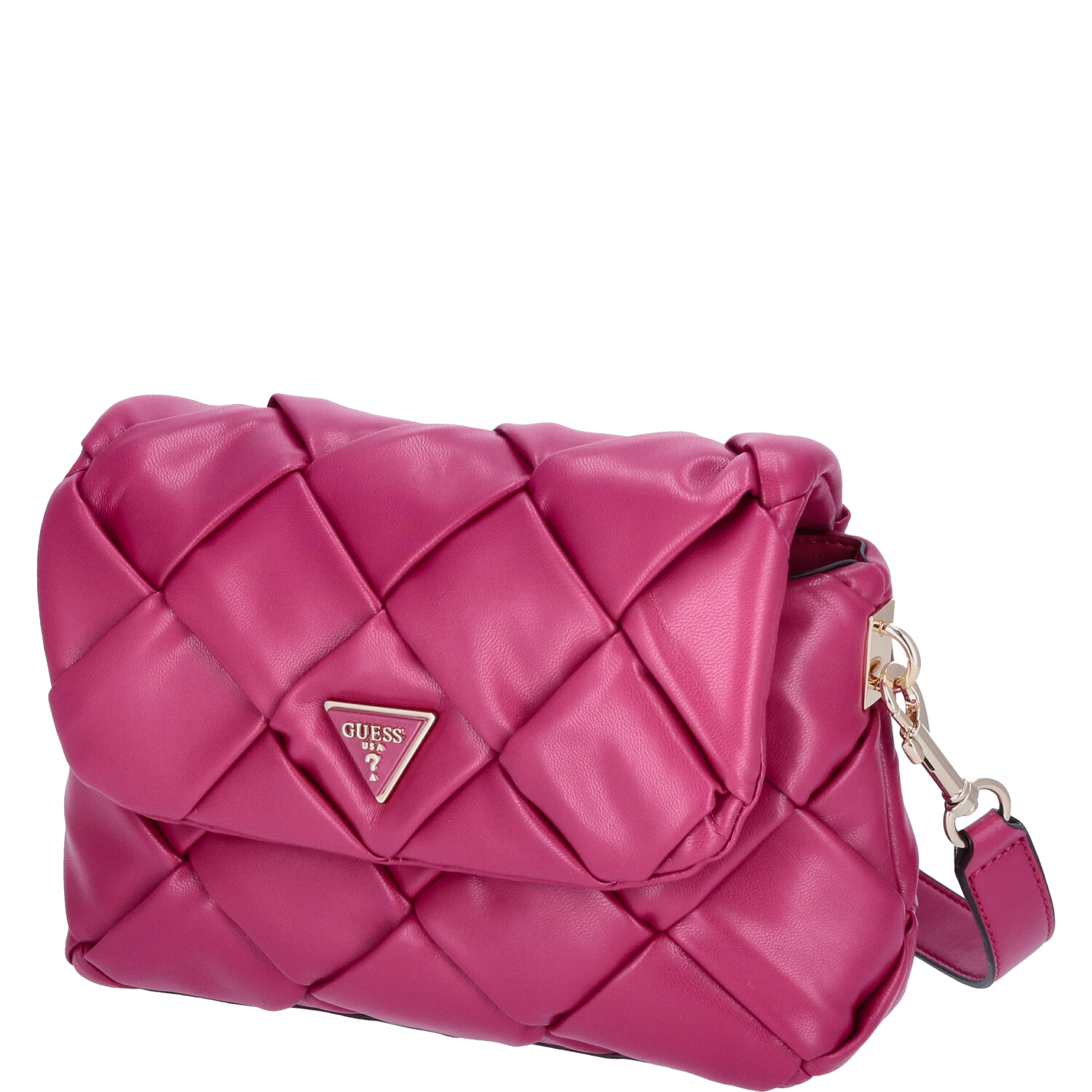 GUESS Damen Schultertasche Zaina Boysenberry