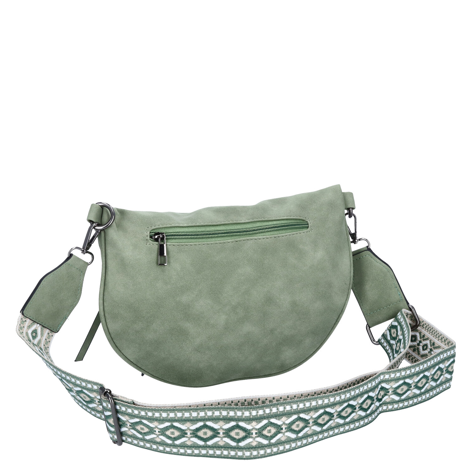 Antonio Crossbody Vintage Bag  Green