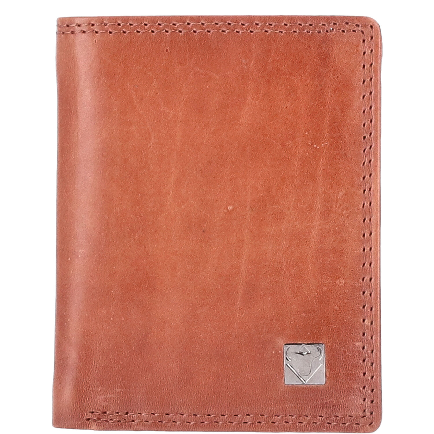 Urban Bull Wallet Washed Leather Cognac