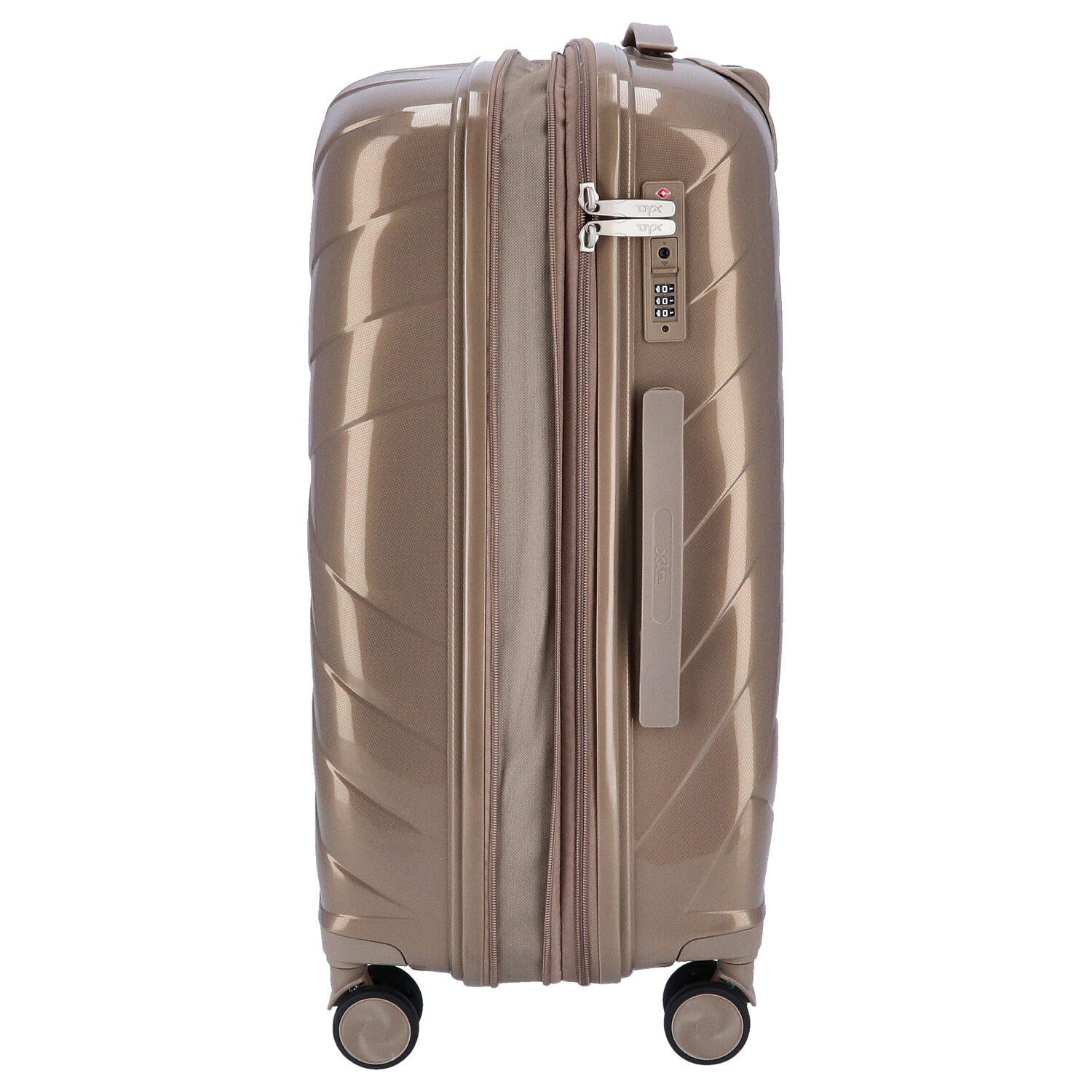 DYX 4 Rollen Koffer M 67 cm Dubai gold Abbildung 5