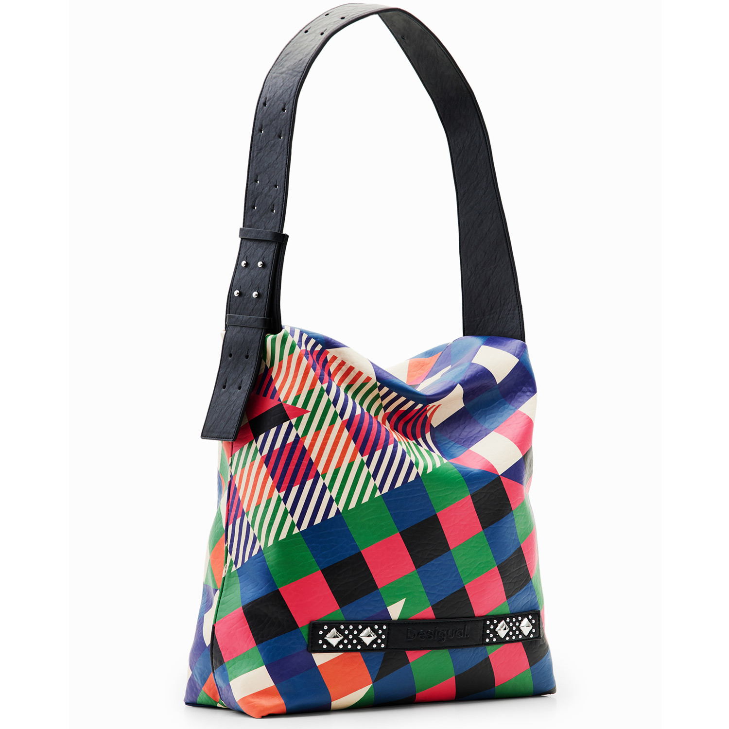 Desigual Damen Handtasche Coqueta Estrasburgo mixed