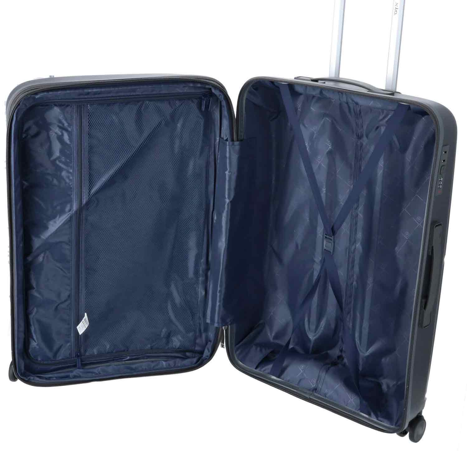 DYX 4 Rollen Koffer L 74 cm Los Angeles navy Abbildung 3