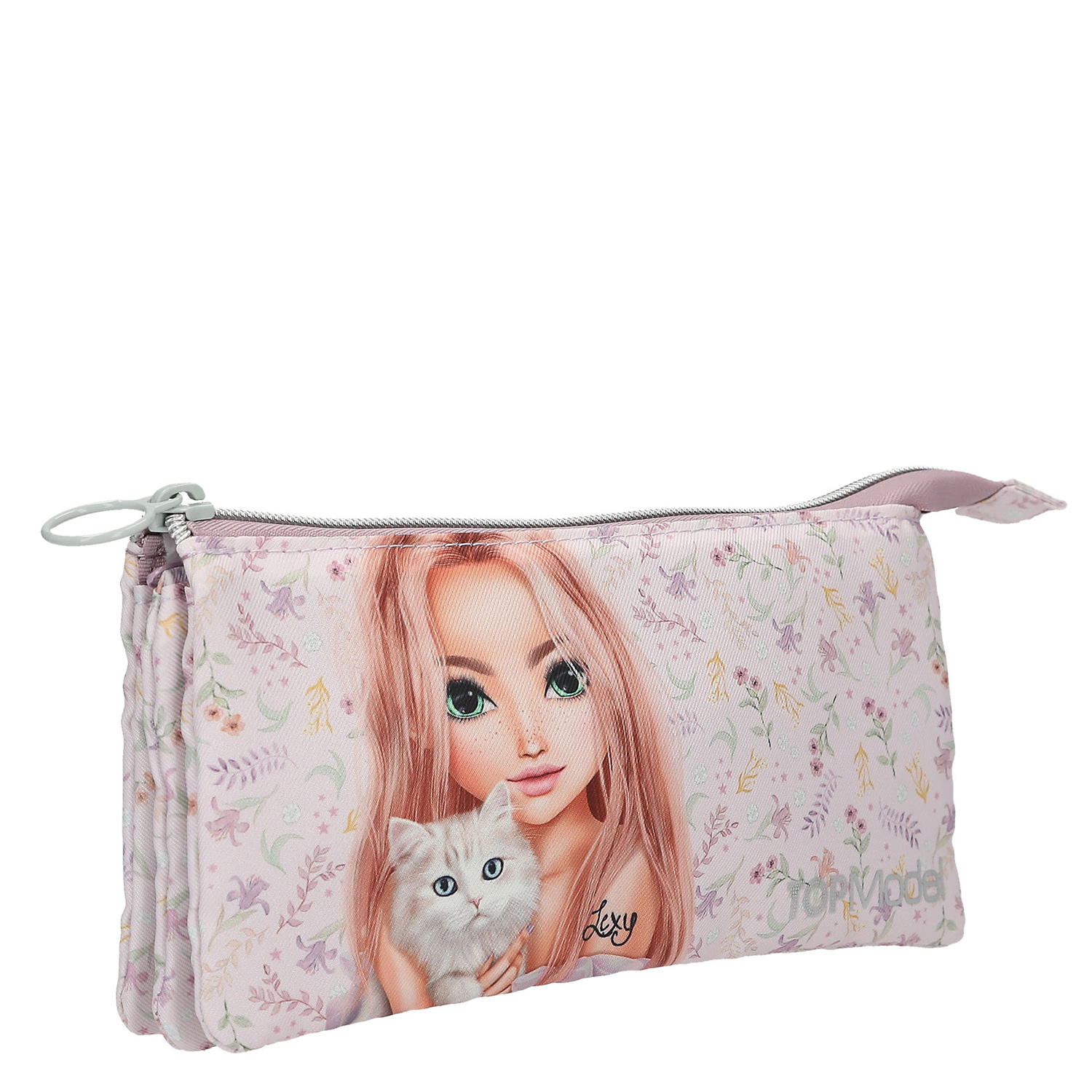 Depesche Fächerschlamper TOPModel BLooming Kitty Flieder Abbildung 4