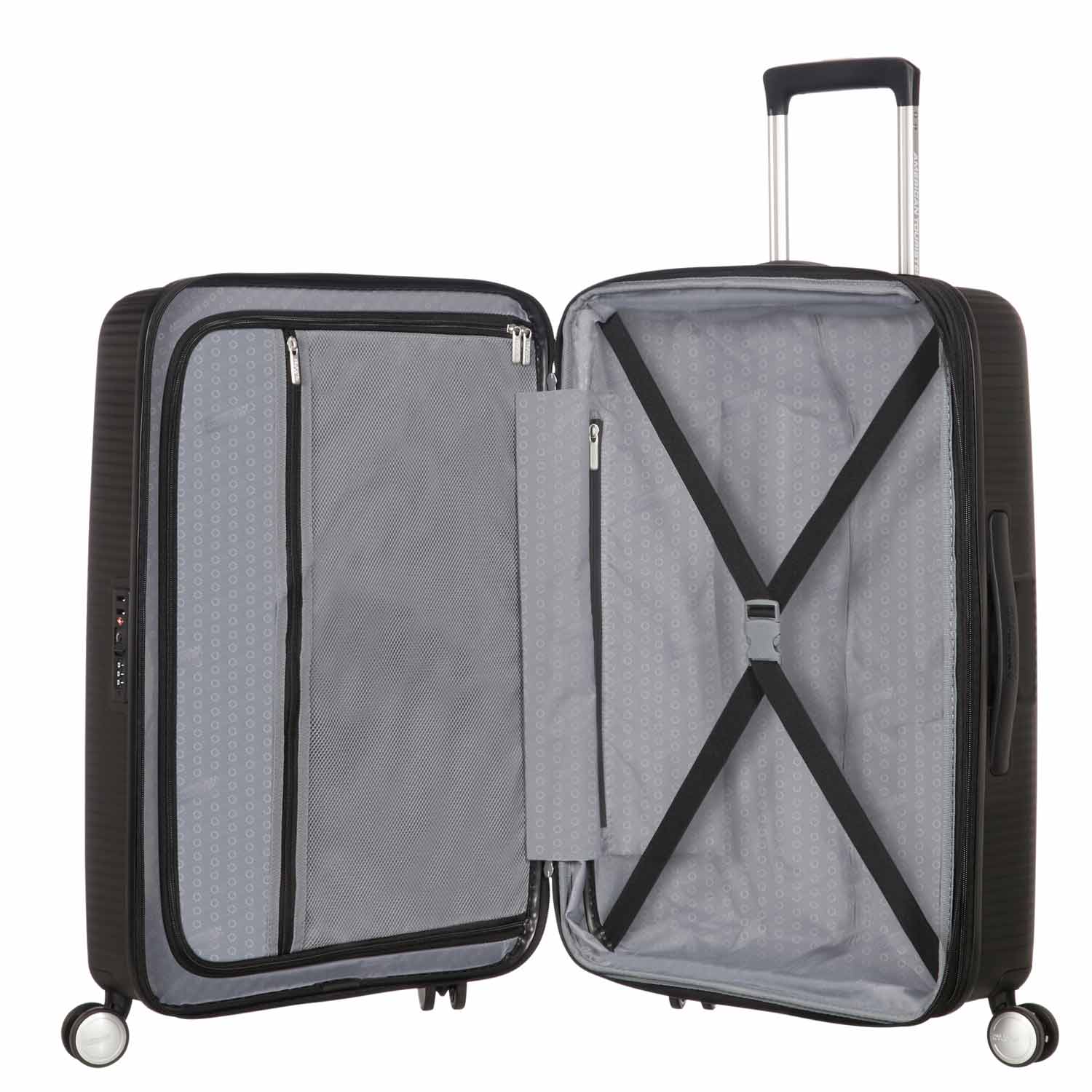 American Tourister SPINNER 55/20 TSA EXP Soundbox bass black Abbildung 2