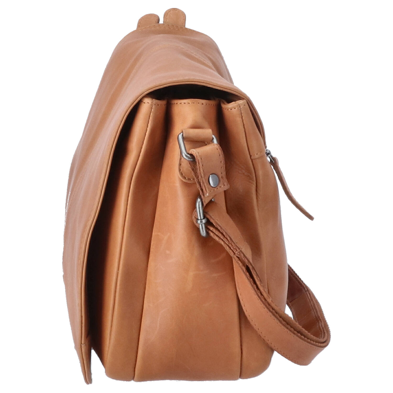 The Skandinavian Brand Leder Umhängetasche  Cognac Abbildung 3