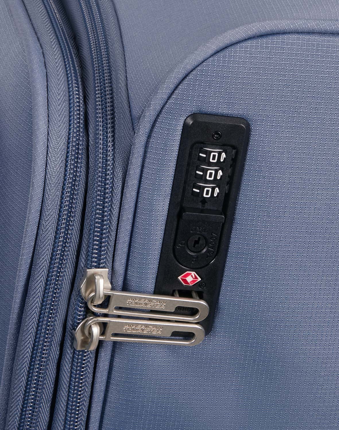 American Tourister Trolley mit 4 Rollen 55 cm Cloudrider stone Blue Abbildung 8