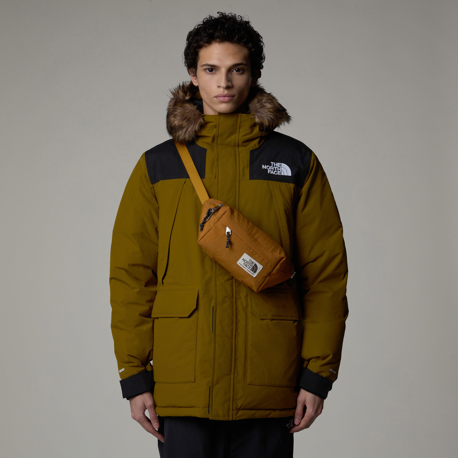 The North Face Hüfttasche Berkeley Lumbar Timber Tan-TNF Black