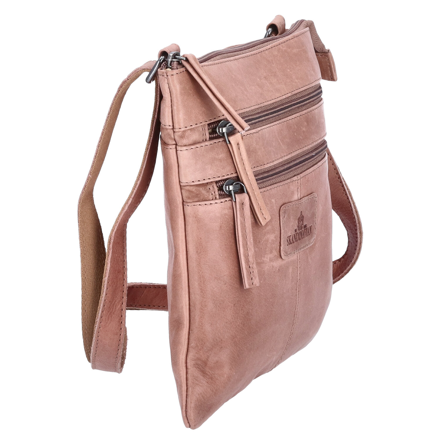 The Skandinavian Brand Damen Ledertasche  beige