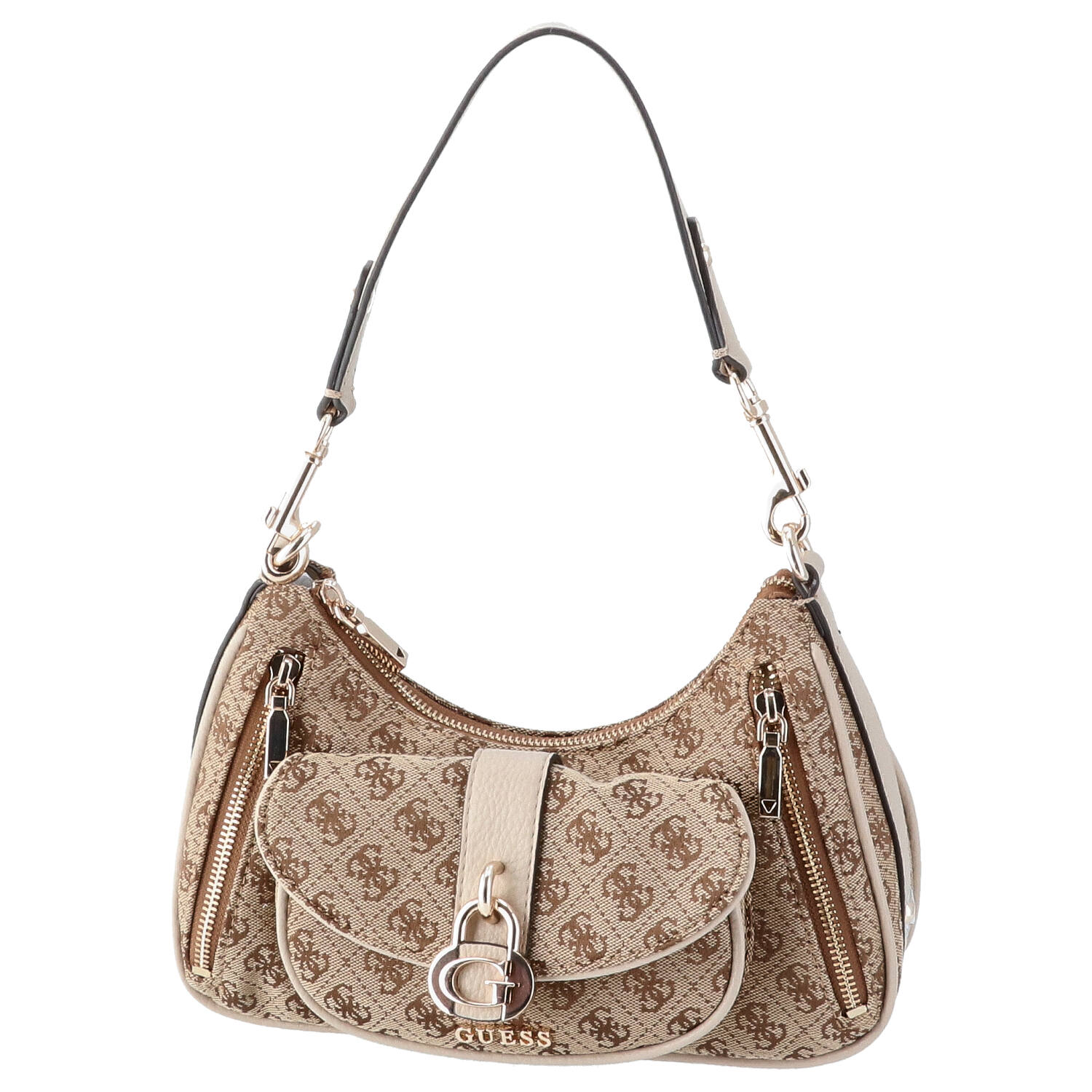 GUESS Umhängetasche Jessa Latte Logo Abbildung 1