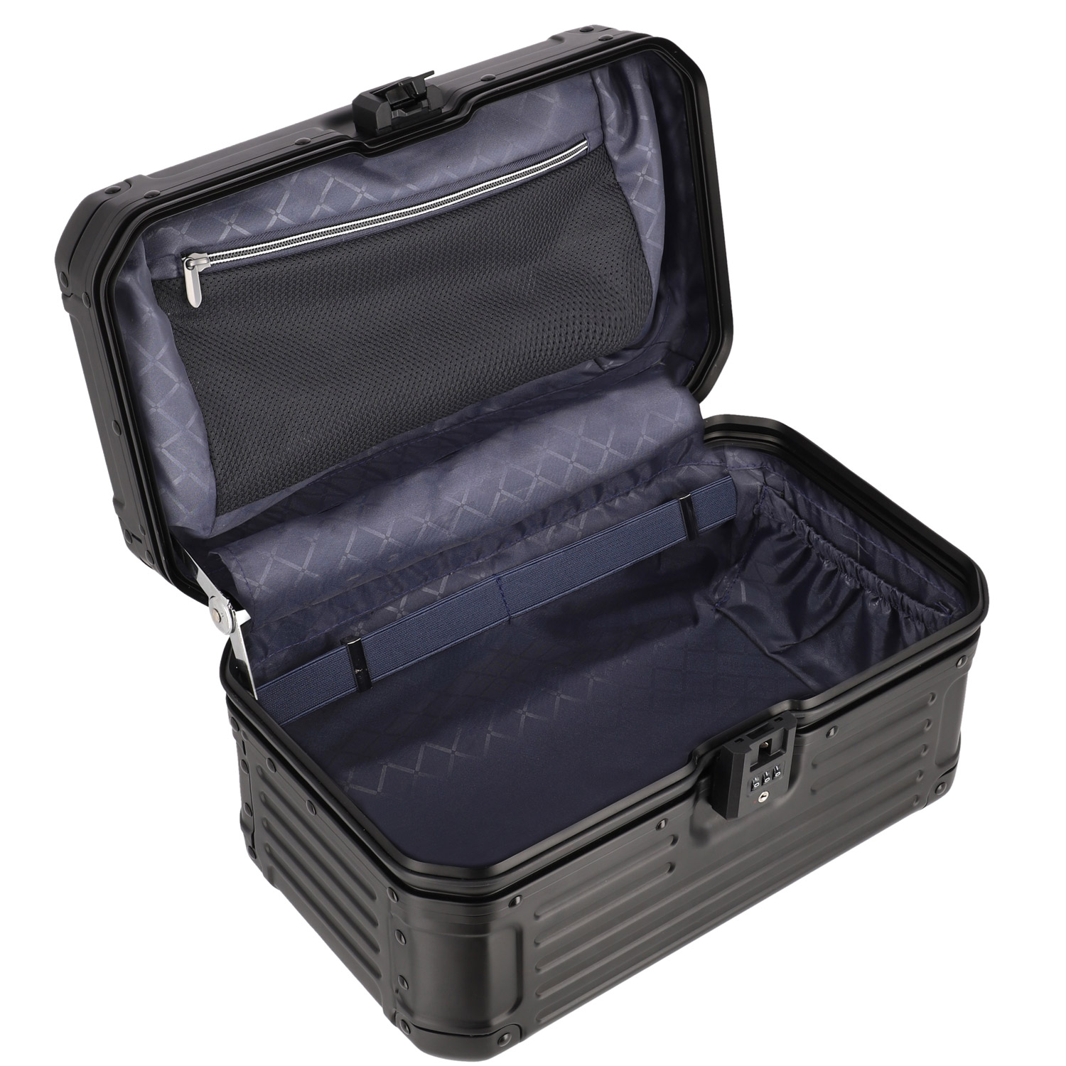 Travelite Beautycase Aluminium NEXT schwarz