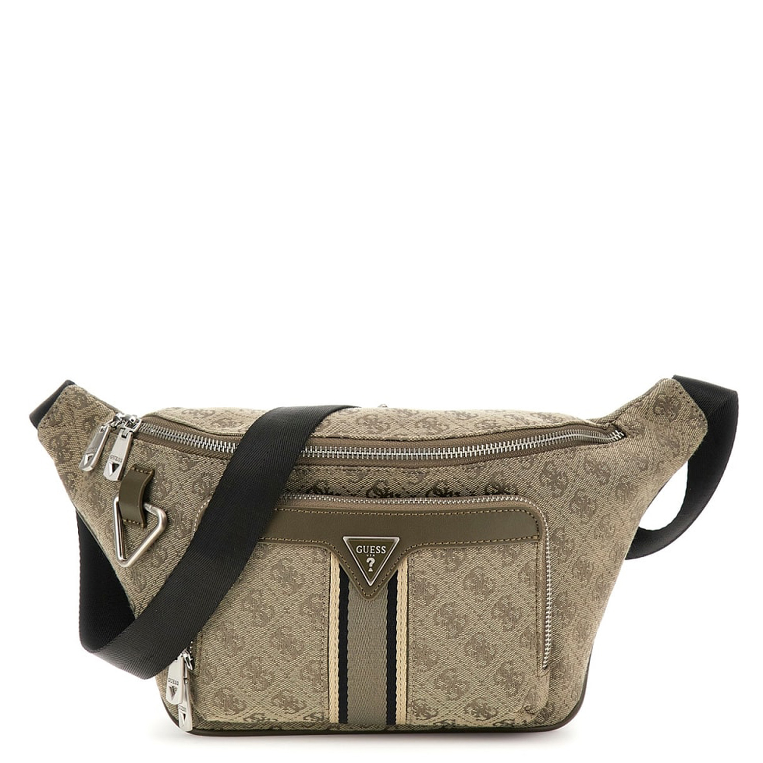 GUESS Crossbody Bum Bag Milano sand/military green Abbildung 1 GUESS Crossbody Bum Bag Milano sand/military green Abbildung 1