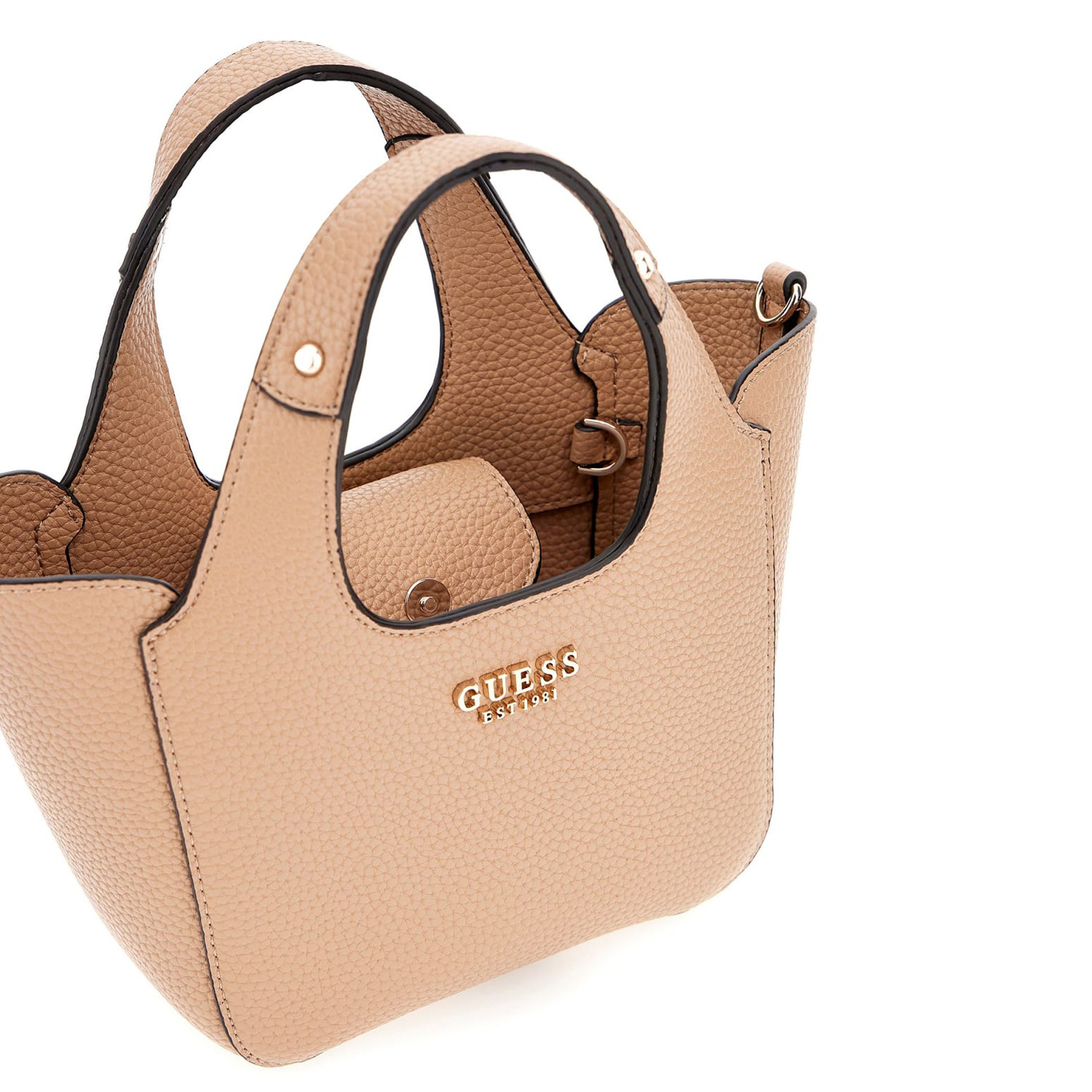 GUESS Damen Handtasche Helina beige Abbildung 3