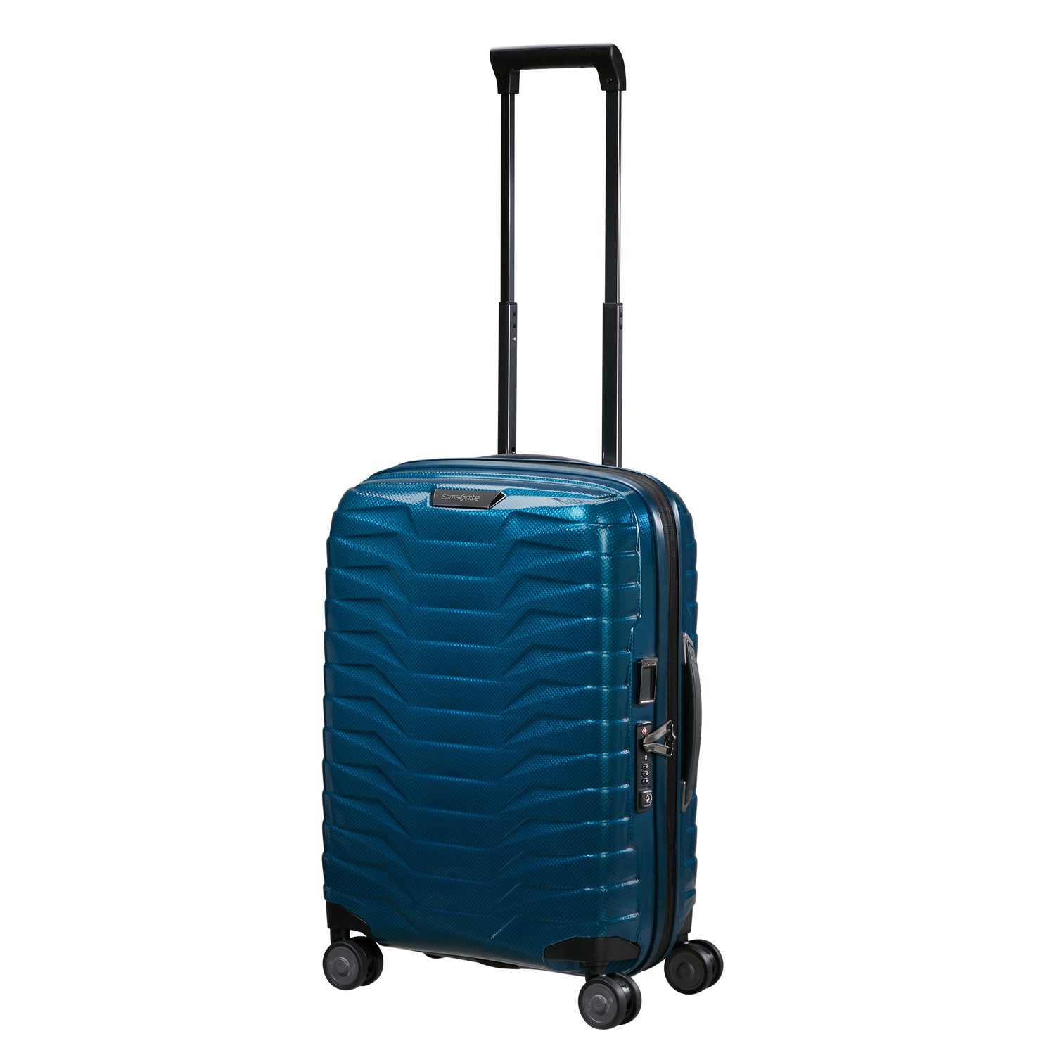 Samsonite Trolley mit 4 Rollen 55cm EXP.LENGTH Proxis Petrol Blue Abbildung 6