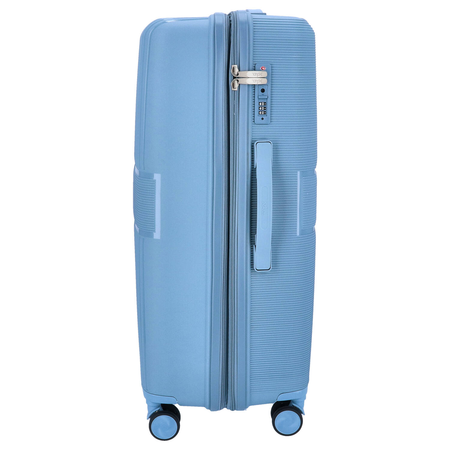 DYX 4 Rollen Koffer L 76 cm Rom blau Abbildung 3