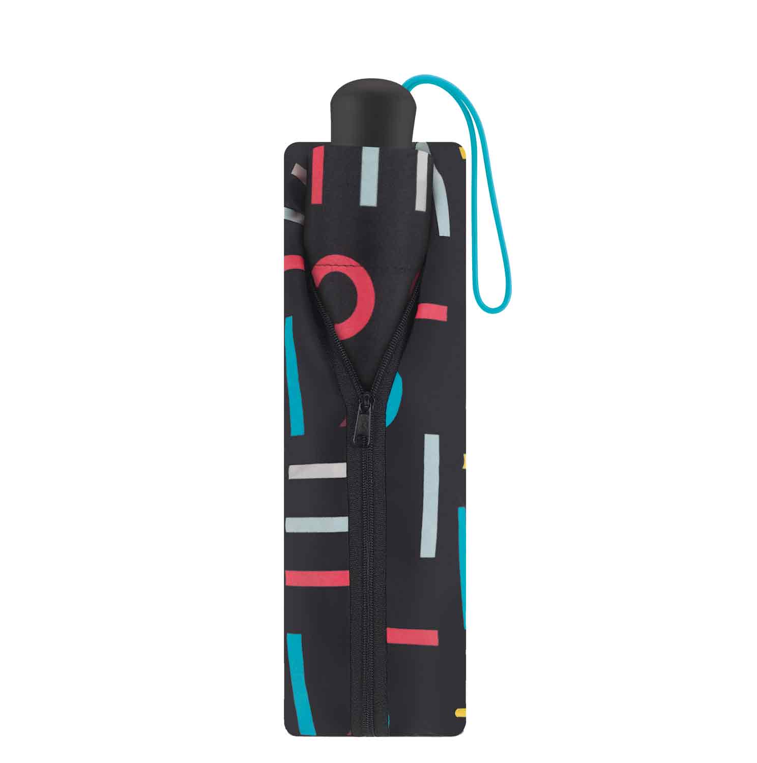 Happy Rain Taschenschirm mit Shopper 2 in 1 supermini with shopper letterjam multicolor Abbildung 3 Happy Rain Taschenschirm mit Shopper 2 in 1 supermini with shopper letterjam multicolor Abbildung 3