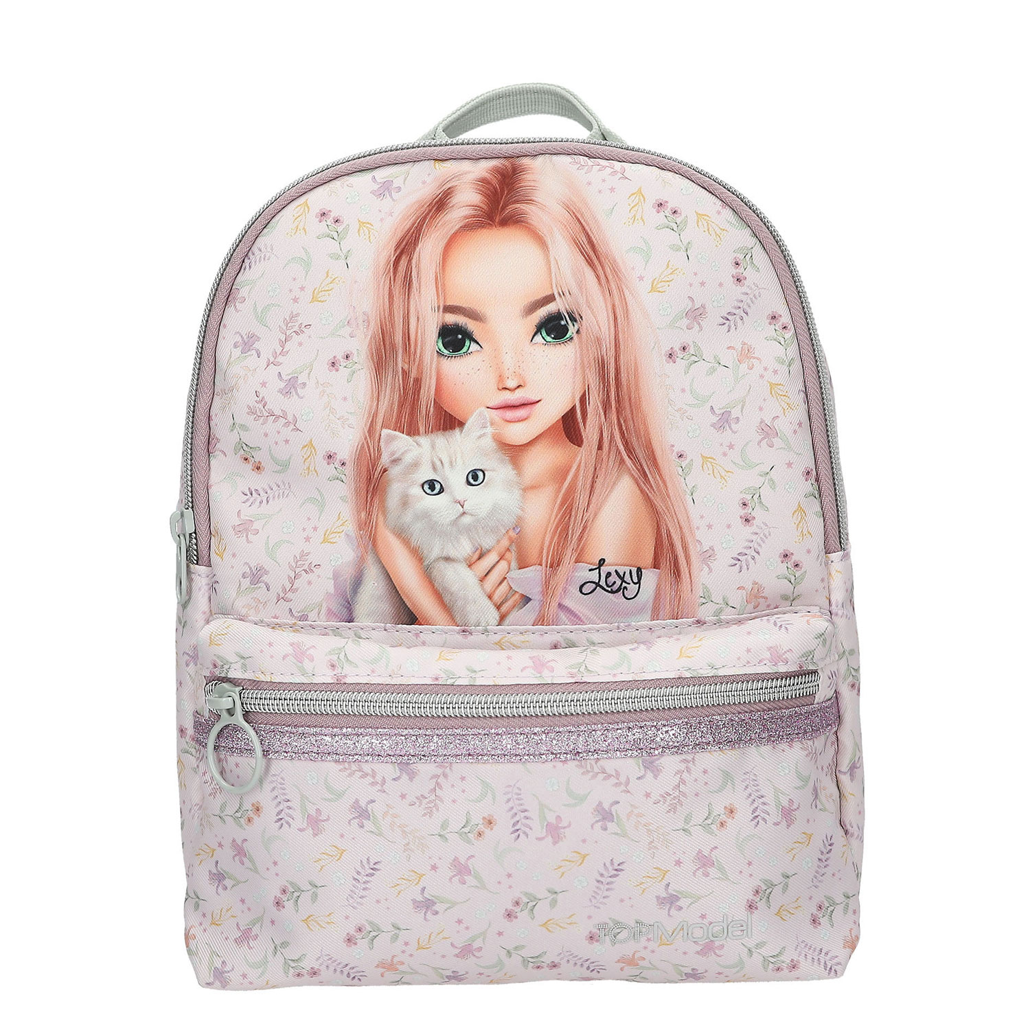 Depesche Kinder Rucksack TOPModel BLooming Kitty Flieder Abbildung 1