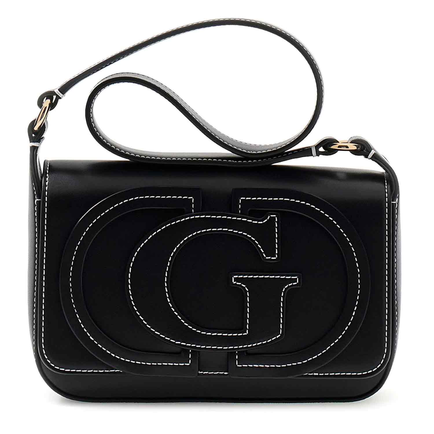 GUESS Umhängetasche Ruby Flap Black Abbildung 1