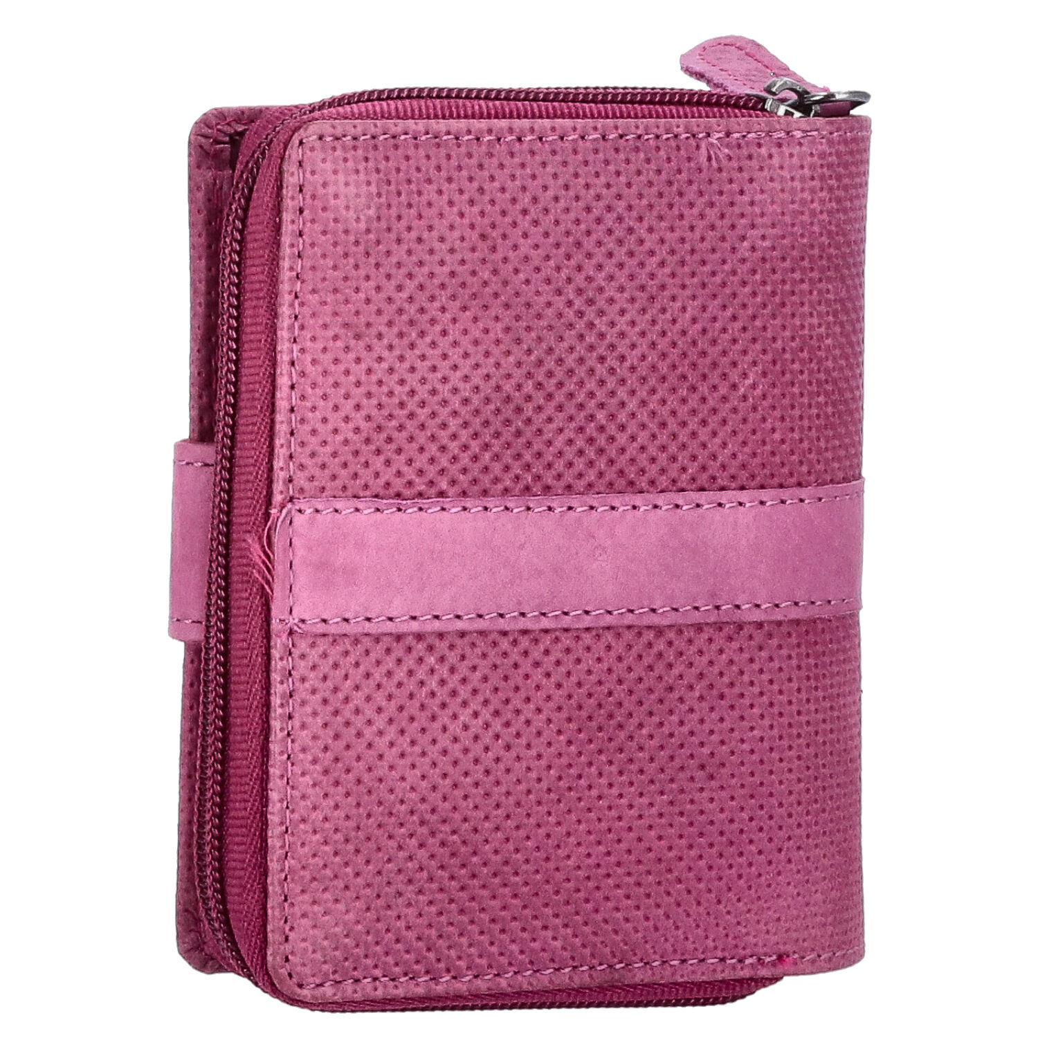 The Skandinavian Brand Damen Leder Geldbörse mittel  Purple Abbildung 2