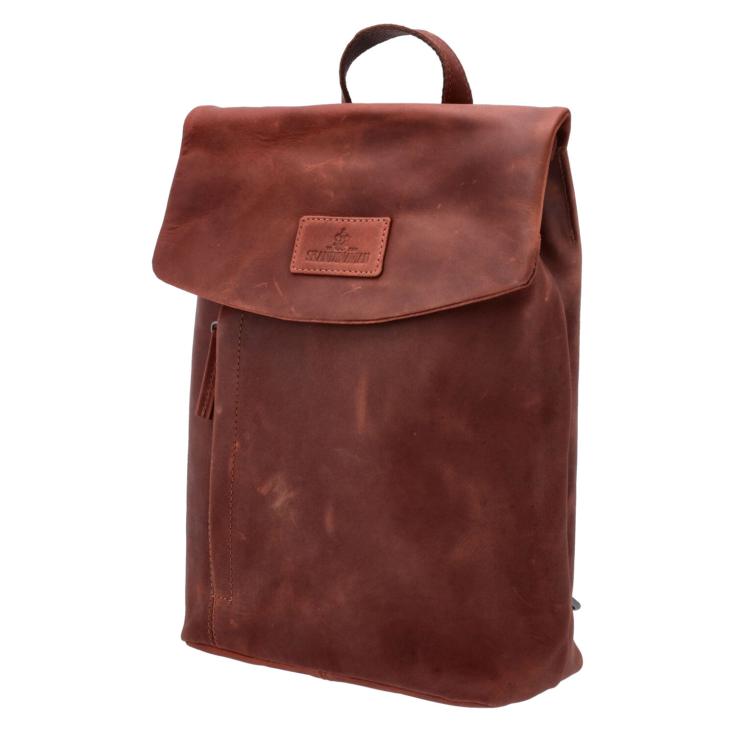 The Skandinavian Brand Leder Rucksack - Cognac Abbildung 4