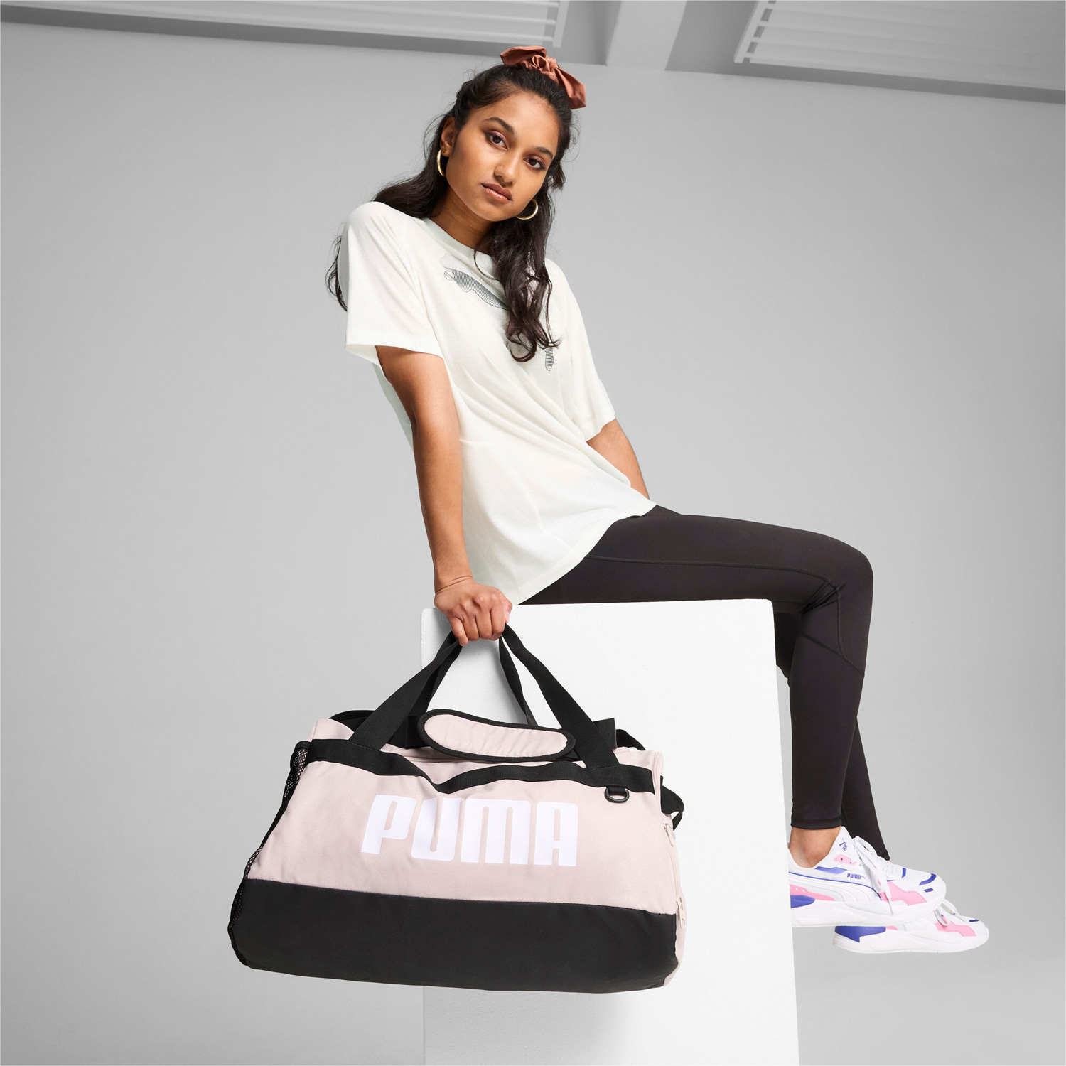 Puma Duffel Bag S Challenger Mauve Mist