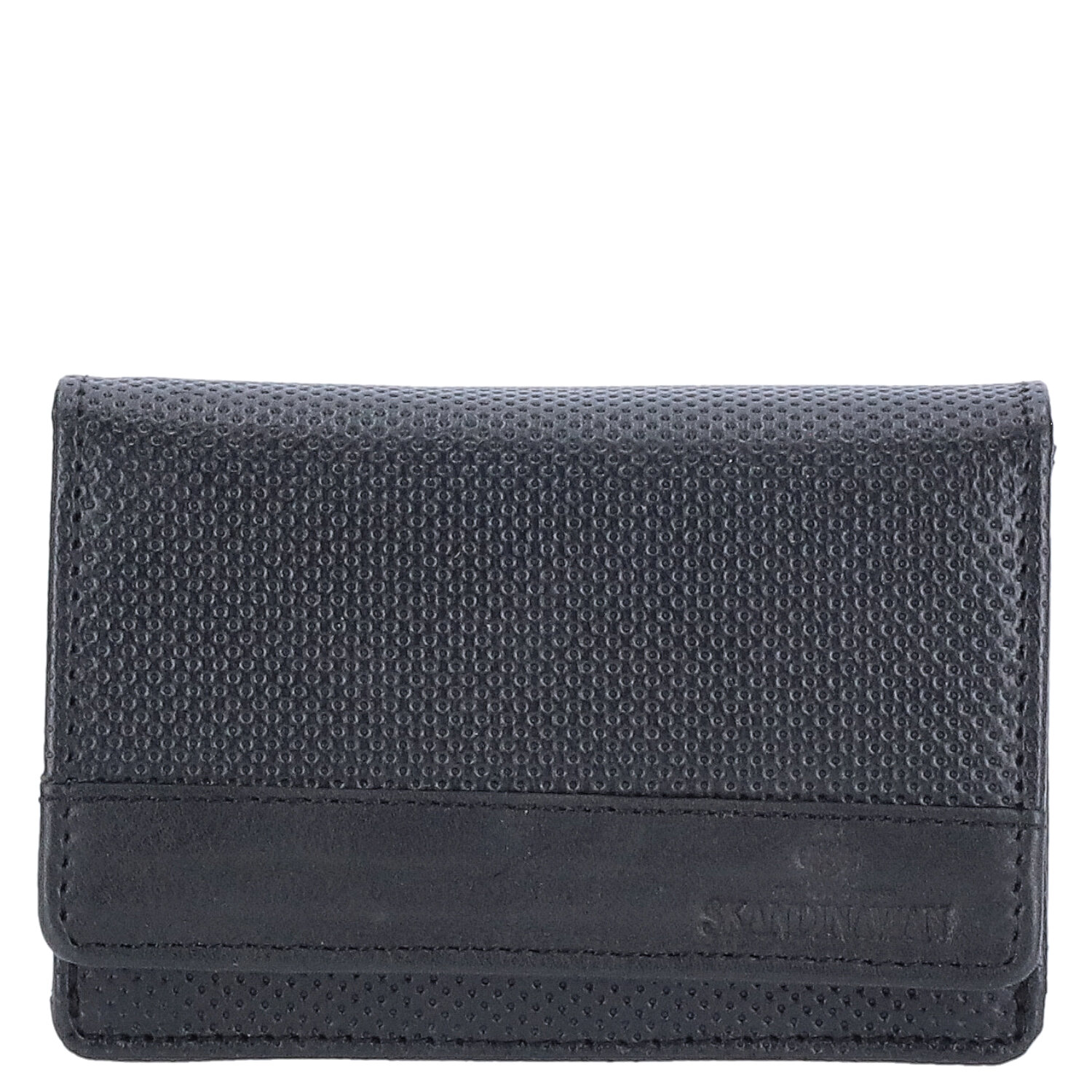 The Skandinavian Brand Damen Leder Geldbörse Quer  Black Abbildung 4