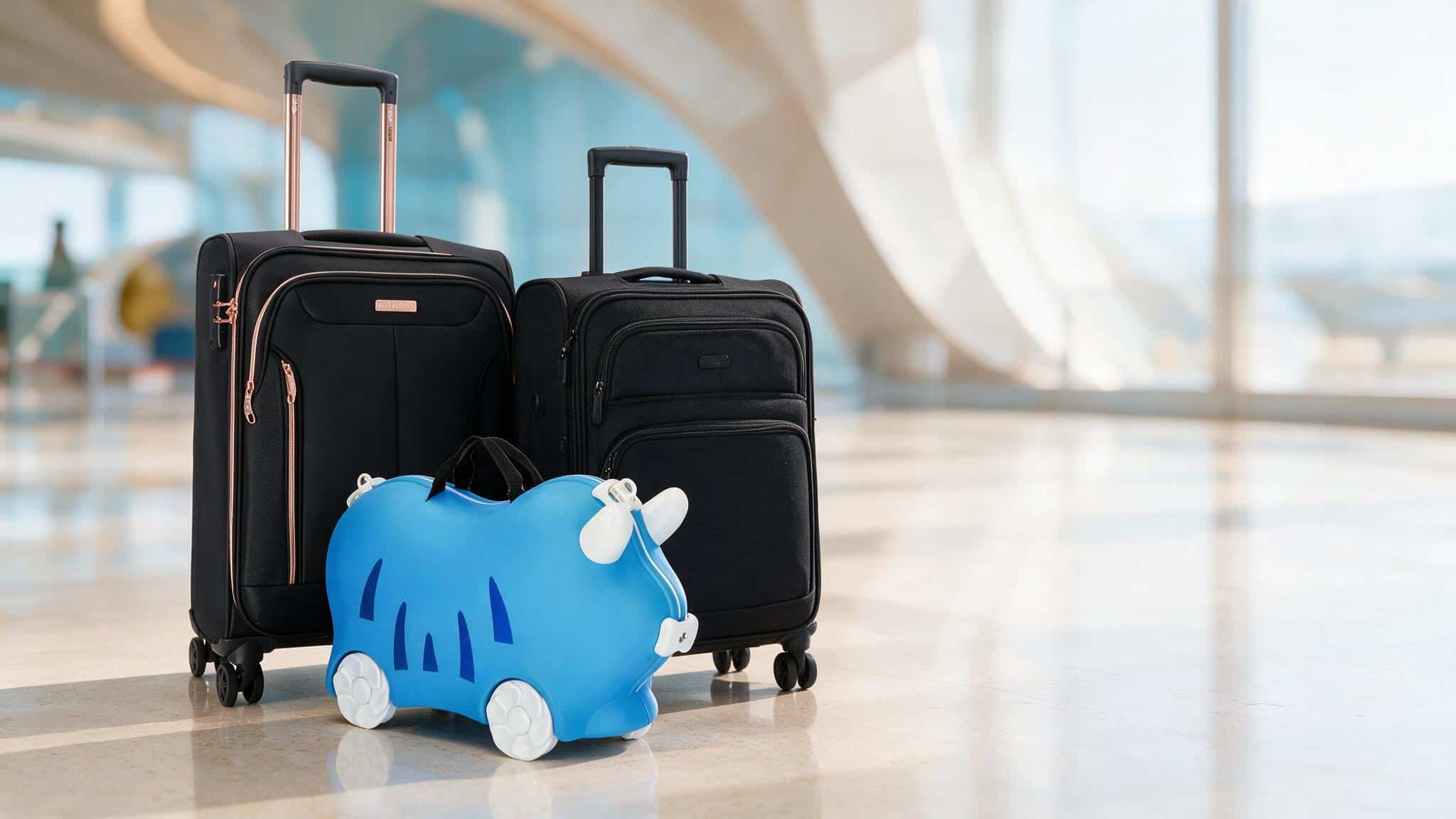 Koffer und Trolleys mit 4 Rollen
