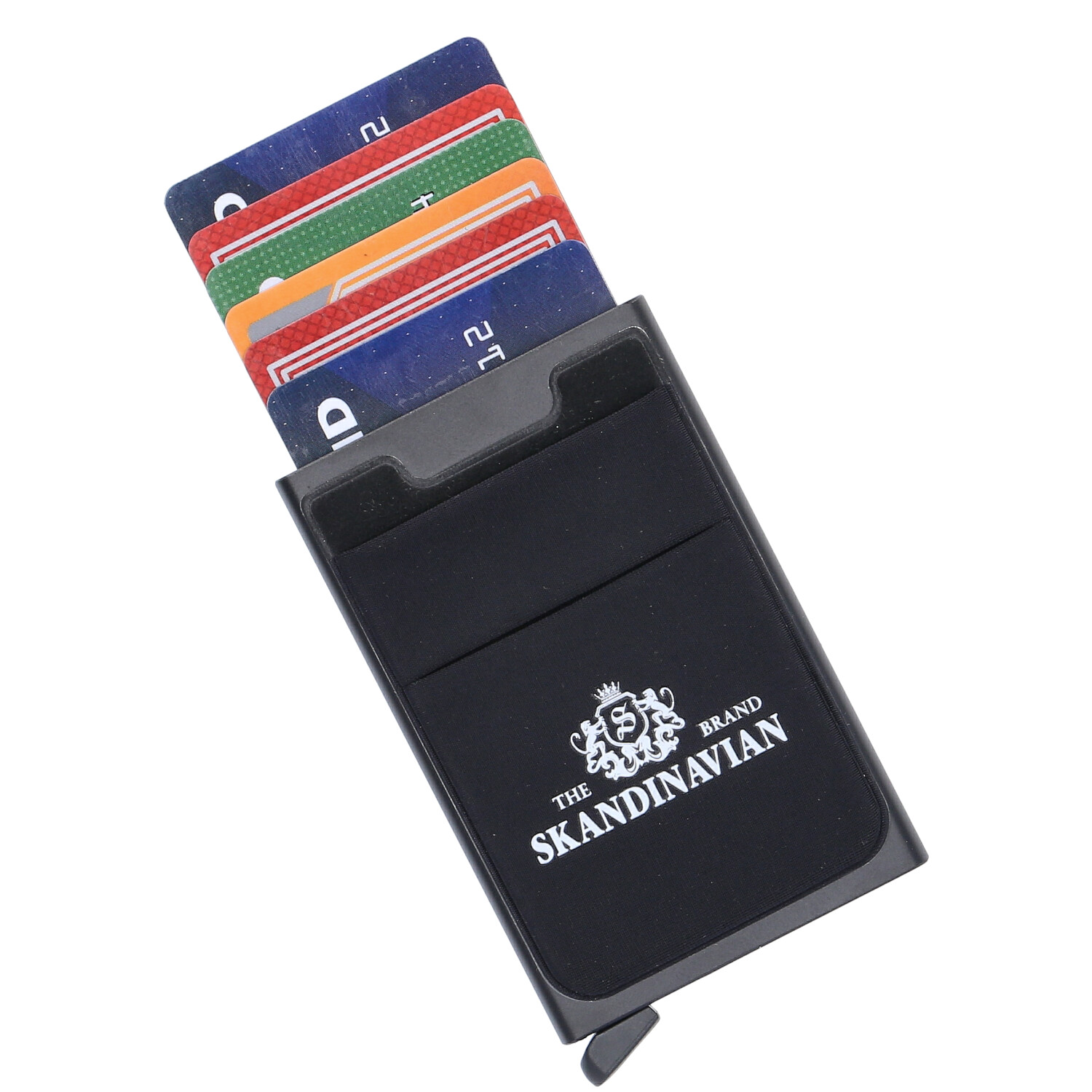 The Skandinavian Brand Kreditkarten Etui - schwarz Abbildung 2