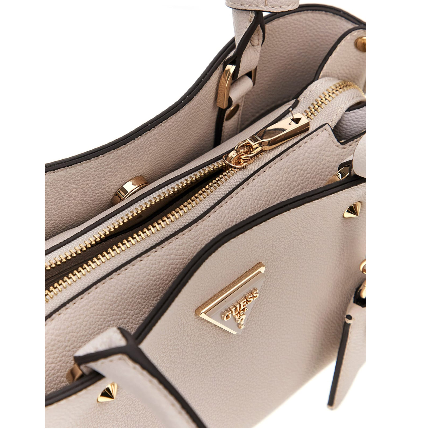 GUESS Damen Handtasche Meridian Ivory Abbildung 3