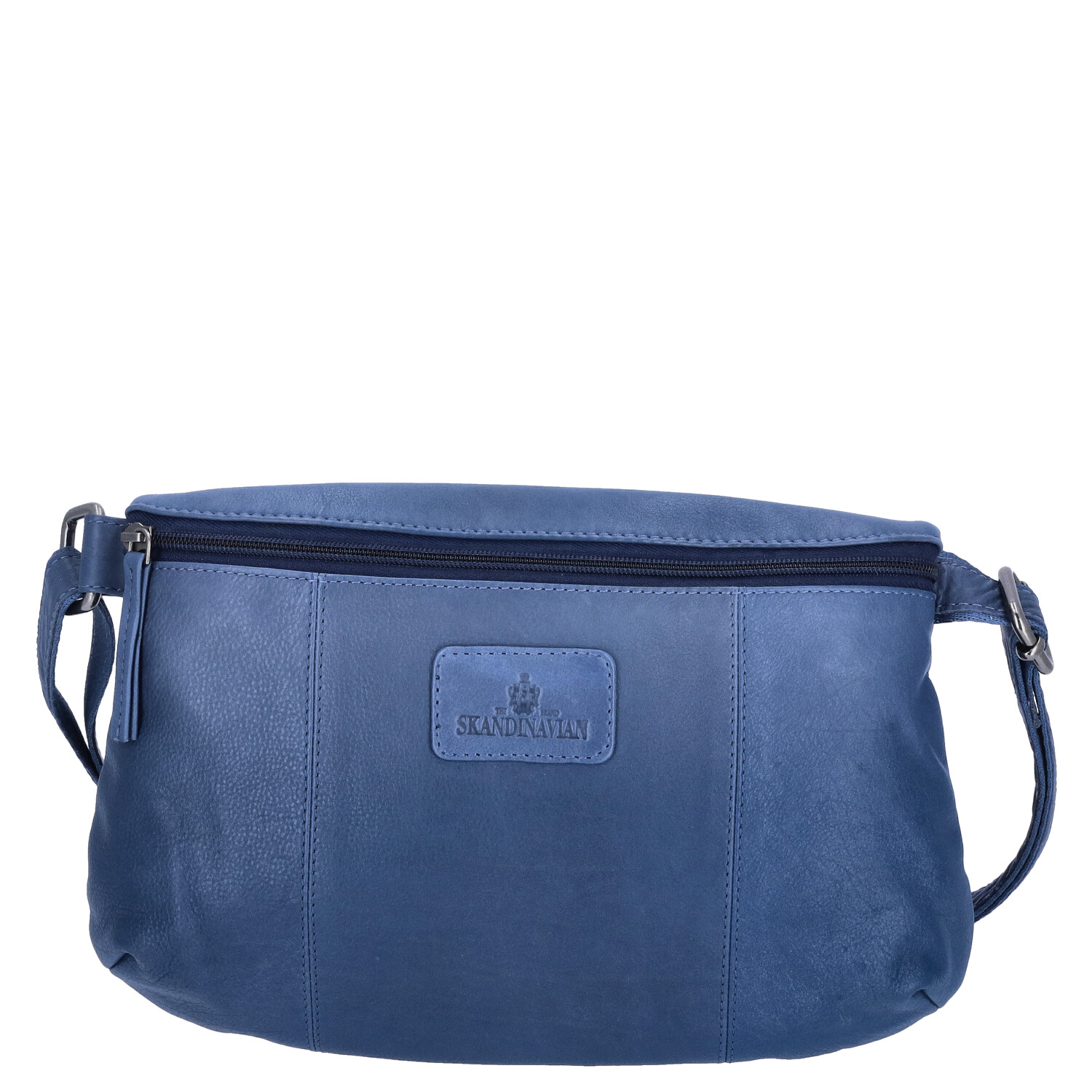 The Skandinavian Brand Leder Crossbody Bag  Blue